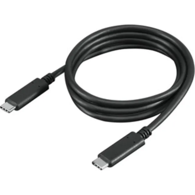 Lenovo 4X90U90619 Câble USB-C 1 m – 10 Gbps, 100 W (20V/5A), noir
