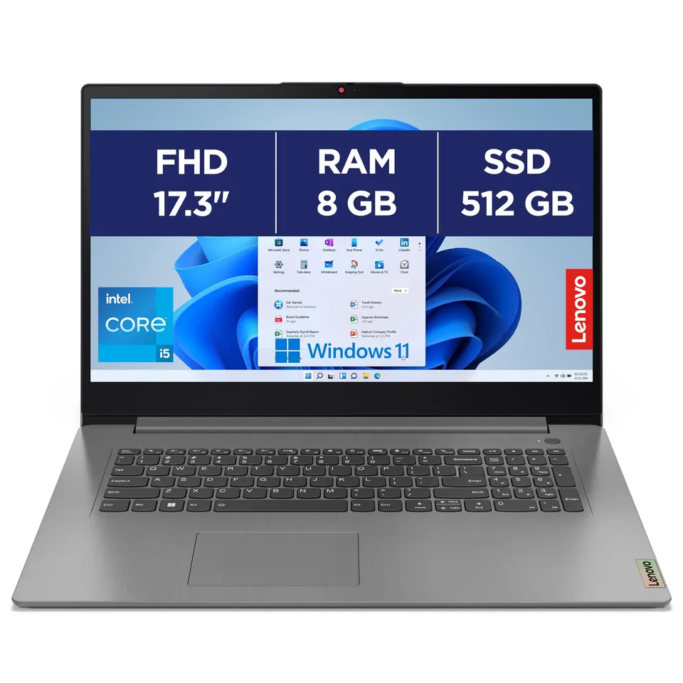 lenovo-ideapad-3-17iru7-ordinateur-portable-17-3-fhd-ips-intel-core-i5-1335u-16- image 1