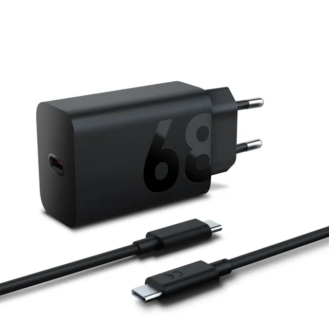 lenovo-chargeur-mural-usb-c-68w-avec-c-ble-usb-c-1-5-m-6a-technologie-gan-pour-t image 1