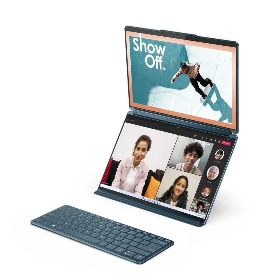 lenovo-yoga-book-9-13iru8-portable-double-cran-2x13-3-2-8k-tactile-i7-1355u-16-g image 1