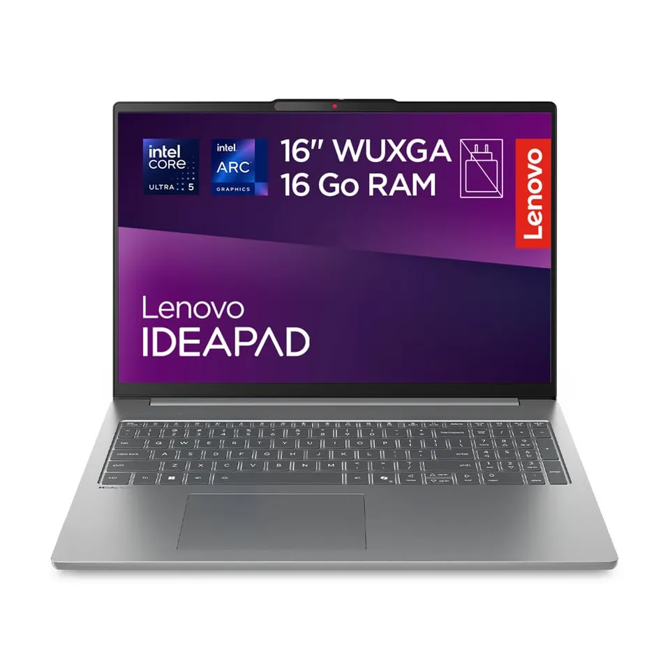 lenovo-ideapad-slim-5-16imh10-pc-portable-16-wuxga-intel-core-ultra-5-135h-16-go image 1