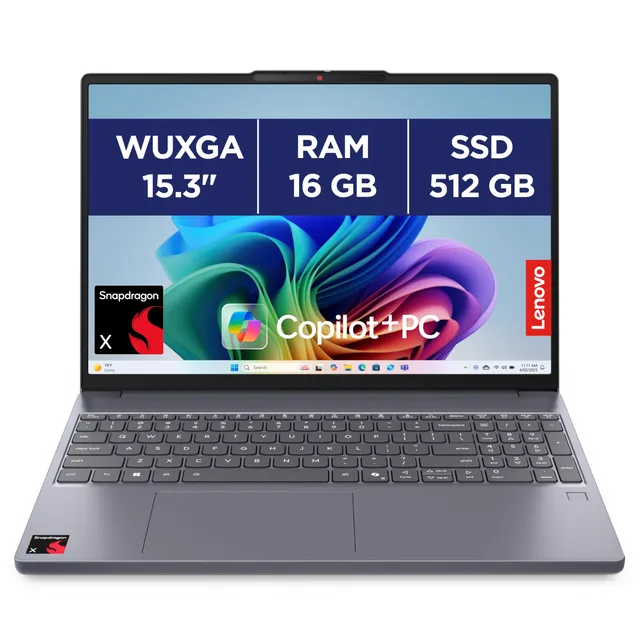 lenovo-ideapad-slim-3-15q8x10-pc-portable-copilot-15-3-wuxga-snapdragon-x-x1-26- image 1
