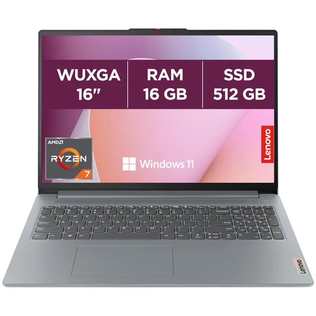 lenovo-ideapad-slim-3-16abr8-ordinateur-portable-16-wuxga-amd-ryzen-7-5825u-16-g image 1