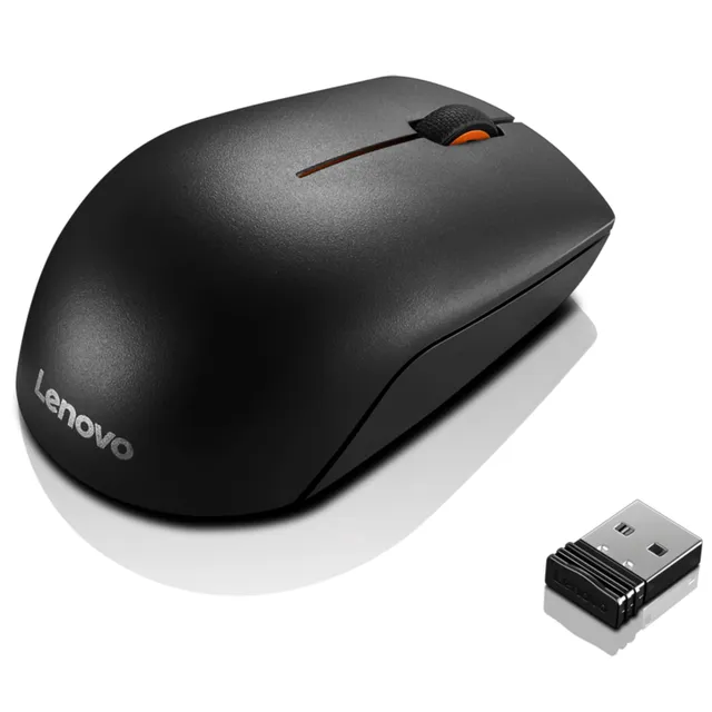 lenovo-300-souris-compacte-sans-fil-2-4-ghz-nano-usb-1-000-dpi-3-boutons-12-mois image 1