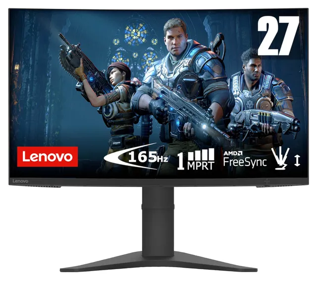 lenovo-g27c-10-cran-gaming-incurv-27-full-hd-va-165-hz-1-ms-mprt-amd-freesync-hd image 1