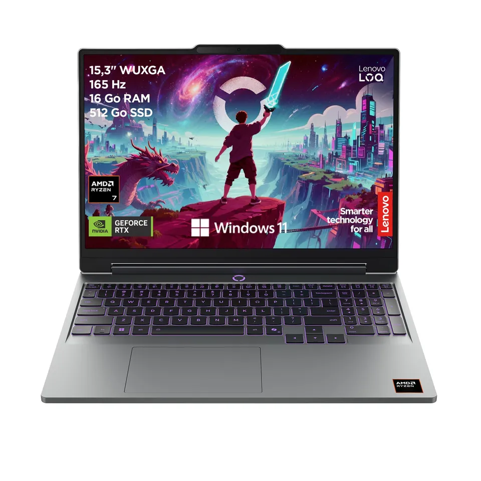 lenovo-loq-15ahp11-pc-portable-gaming-15-3-wuxga-amd-ryzen-7-250-16-go-ram-ssd-5 image 1