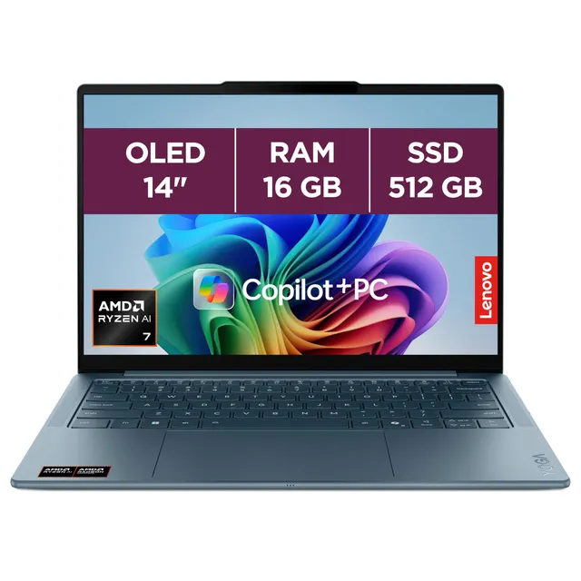 lenovo-yoga-slim-7-14akp10-copilot-ordinateur-portable-14-oled-wuxga-amd-ryzen-a-2 image 1