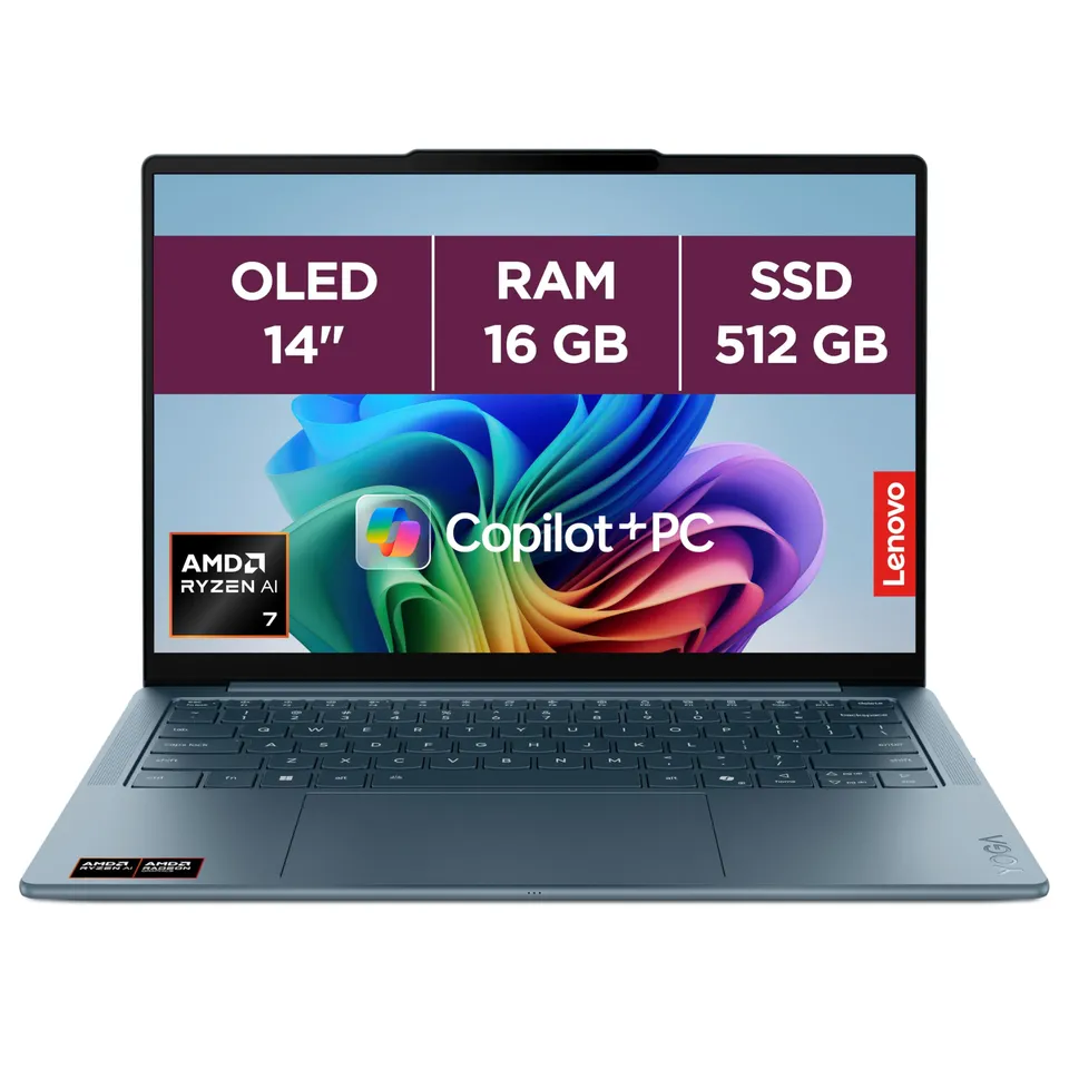lenovo-yoga-slim-7-14akp10-copilot-ordinateur-portable-14-oled-wuxga-amd-ryzen-a-2 image 1