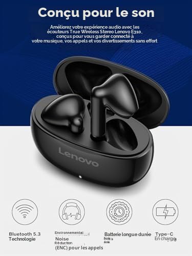 lenovo-e310-couteurs-true-wireless-bluetooth-5-3-enc-haut-parleurs-13-mm-autonom image 4