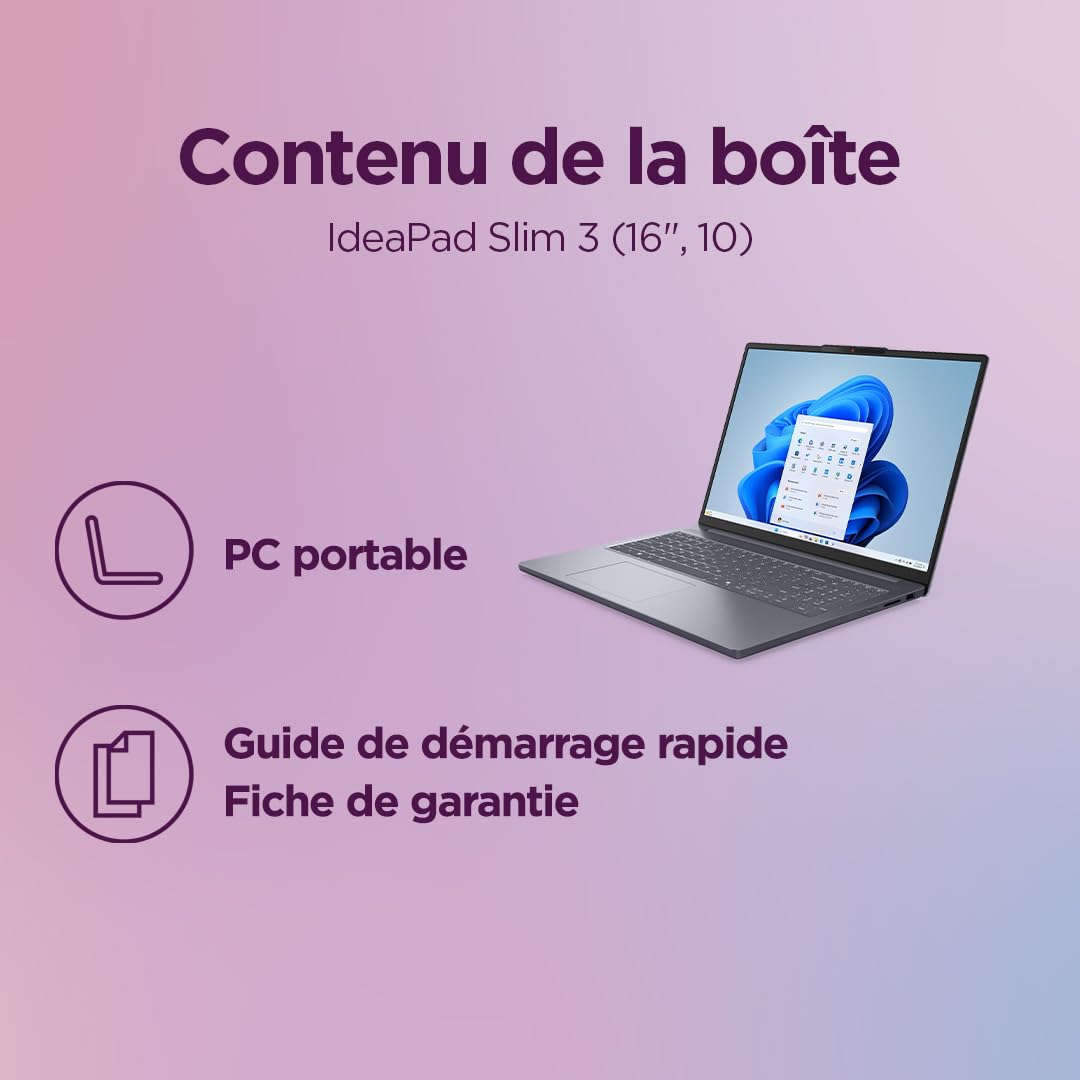 lenovo-ideapad-slim-3-16arp10-ordinateur-portable-16-wuxga-amd-ryzen-7-16-go-ram image 8