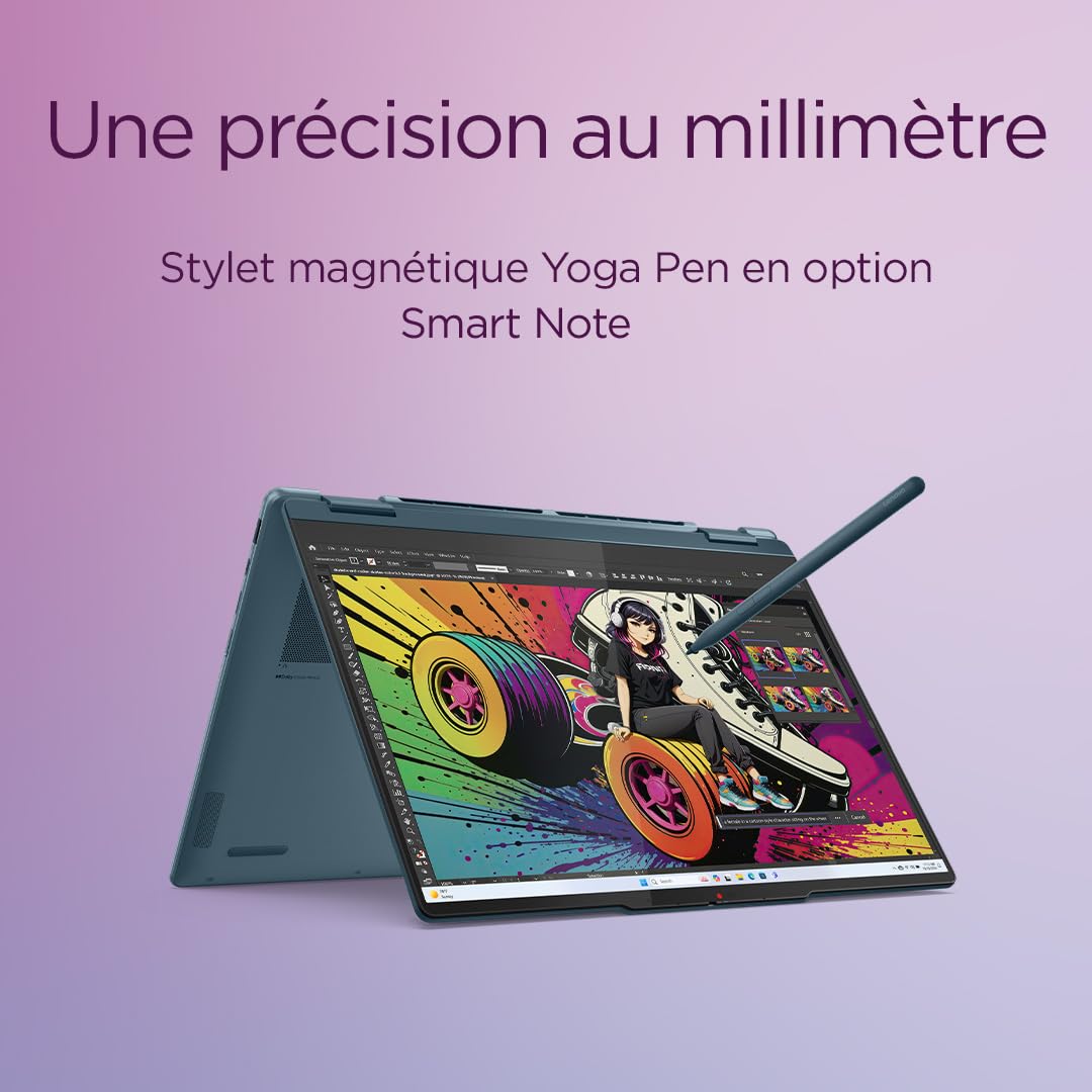lenovo-yoga-7-2-in-1-14akp10-ordinateur-portable-2-en-1-copilot-14-oled-tactile- image 2