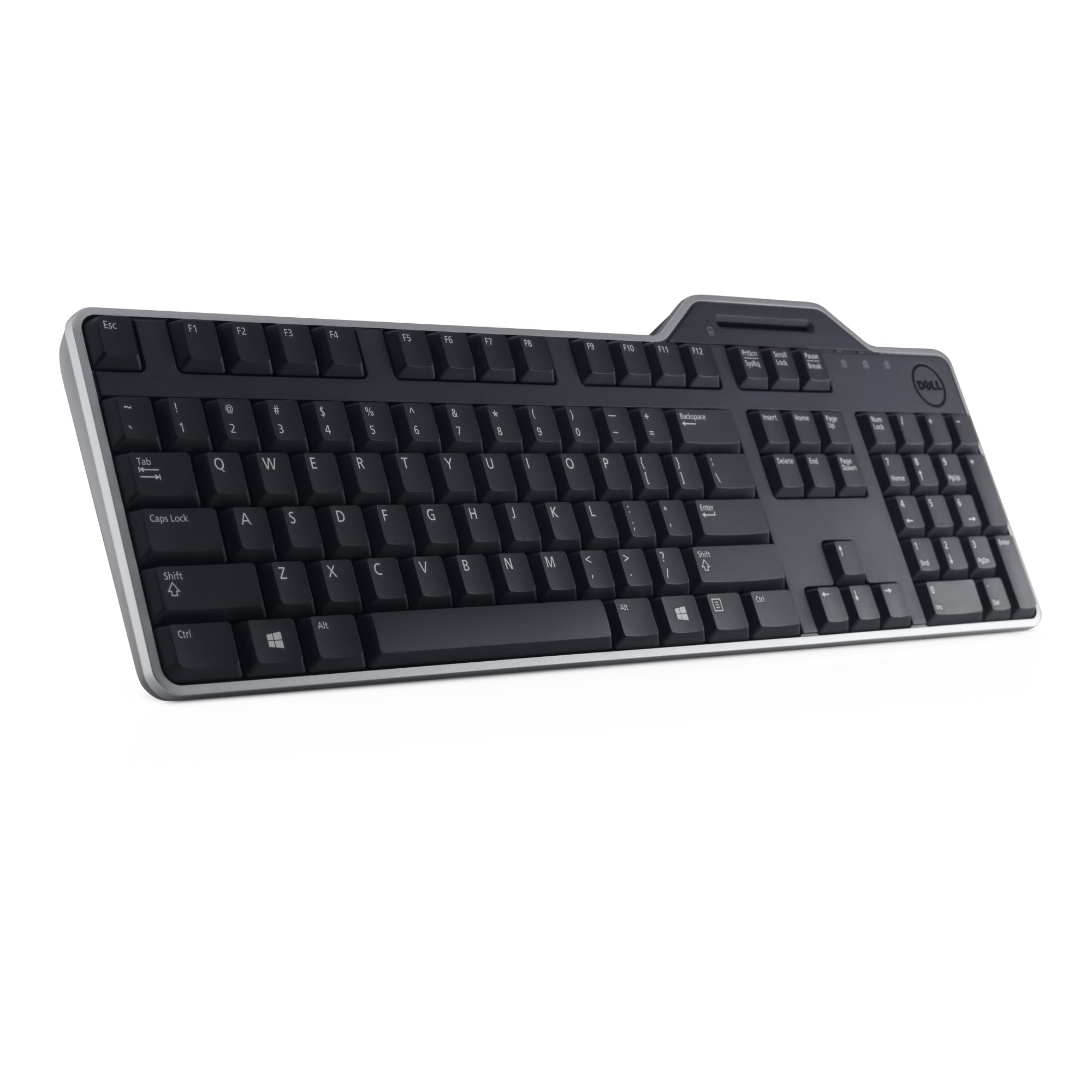 dell-pro-clavier-filaire-kb813-avec-lecteur-smartcard-usb-azerty-touches-profil- image 2