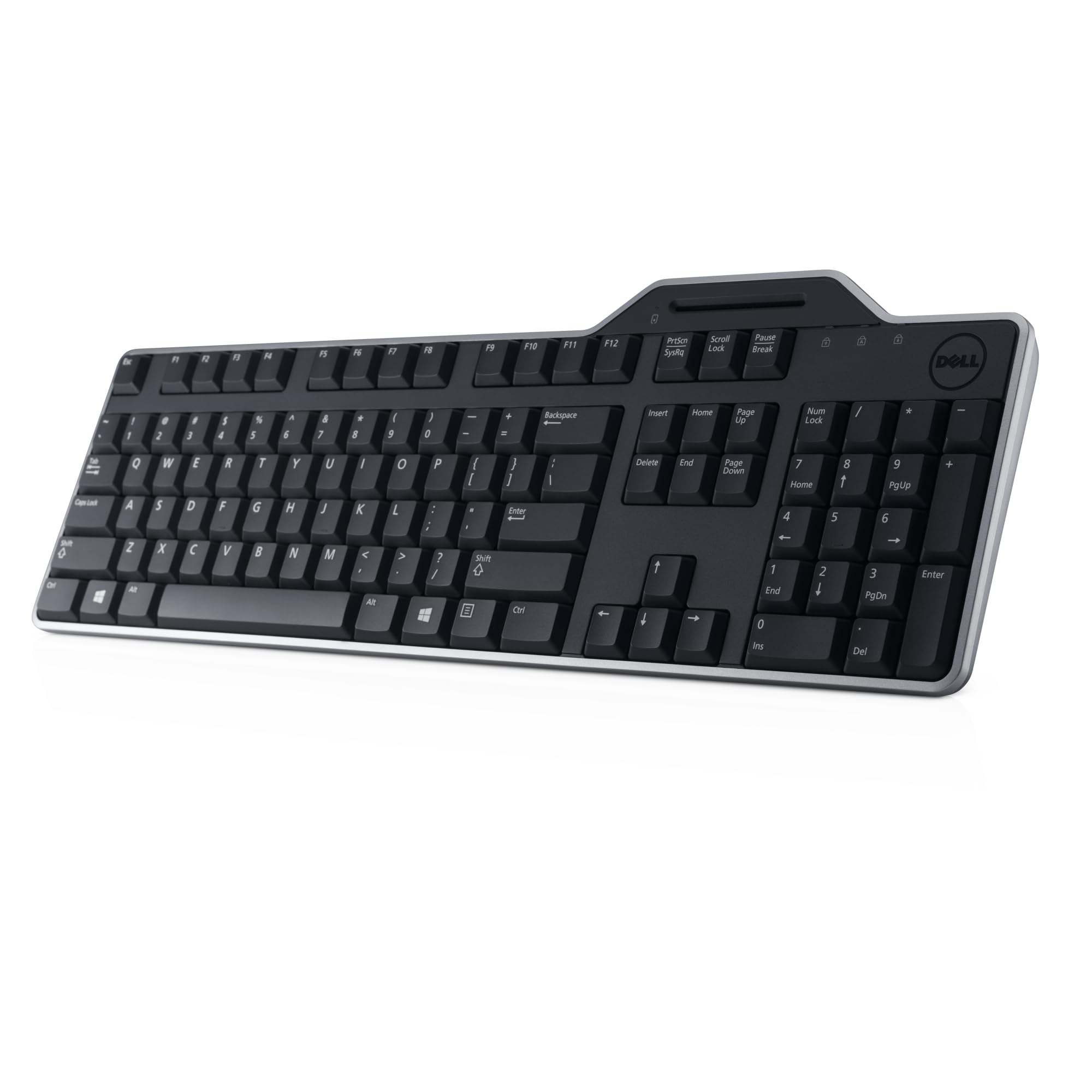 dell-pro-clavier-filaire-kb813-avec-lecteur-smartcard-usb-azerty-touches-profil- image 3
