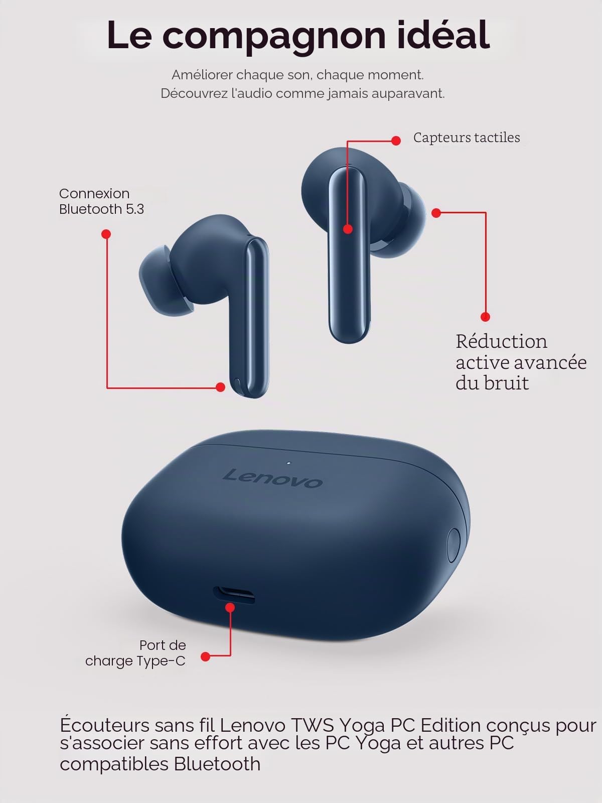 lenovo-yoga-pc-edition-couteurs-true-wireless-tws-bluetooth-5-3-anc-enc-3-micros image 6
