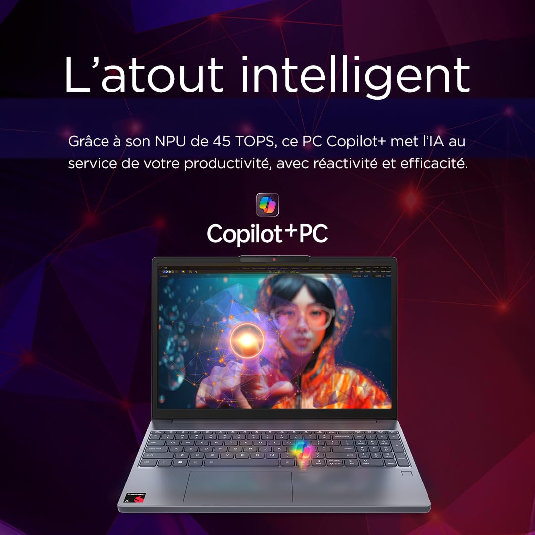 lenovo-ideapad-slim-3-15q8x10-pc-portable-copilot-15-3-wuxga-snapdragon-x-x1-26- image 4
