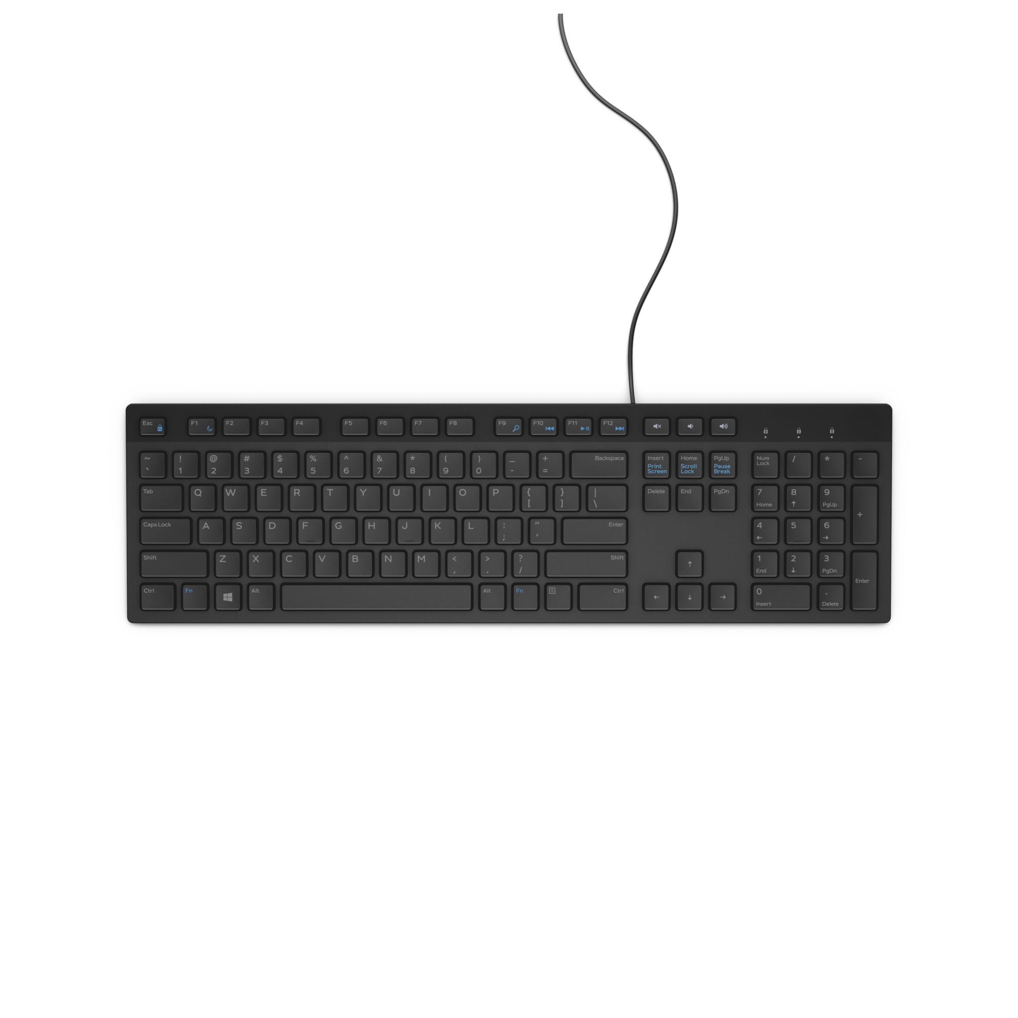 dell-kb216-clavier-filaire-multim-dia-azerty-usb-touches-silencieuses-pav-num-ri image 2