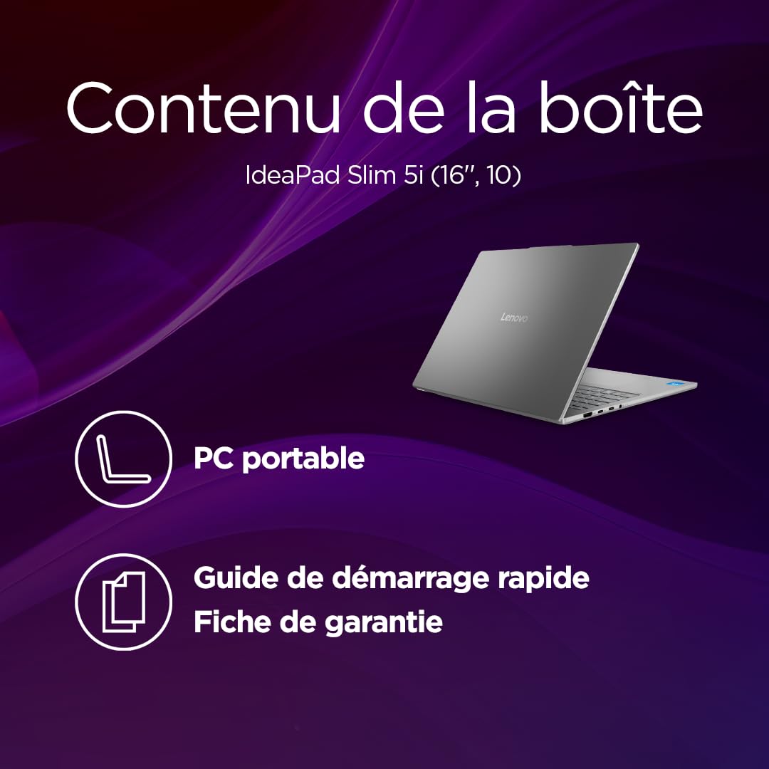 lenovo-ideapad-slim-5-16imh10-pc-portable-16-wuxga-intel-core-ultra-5-135h-16-go image 6