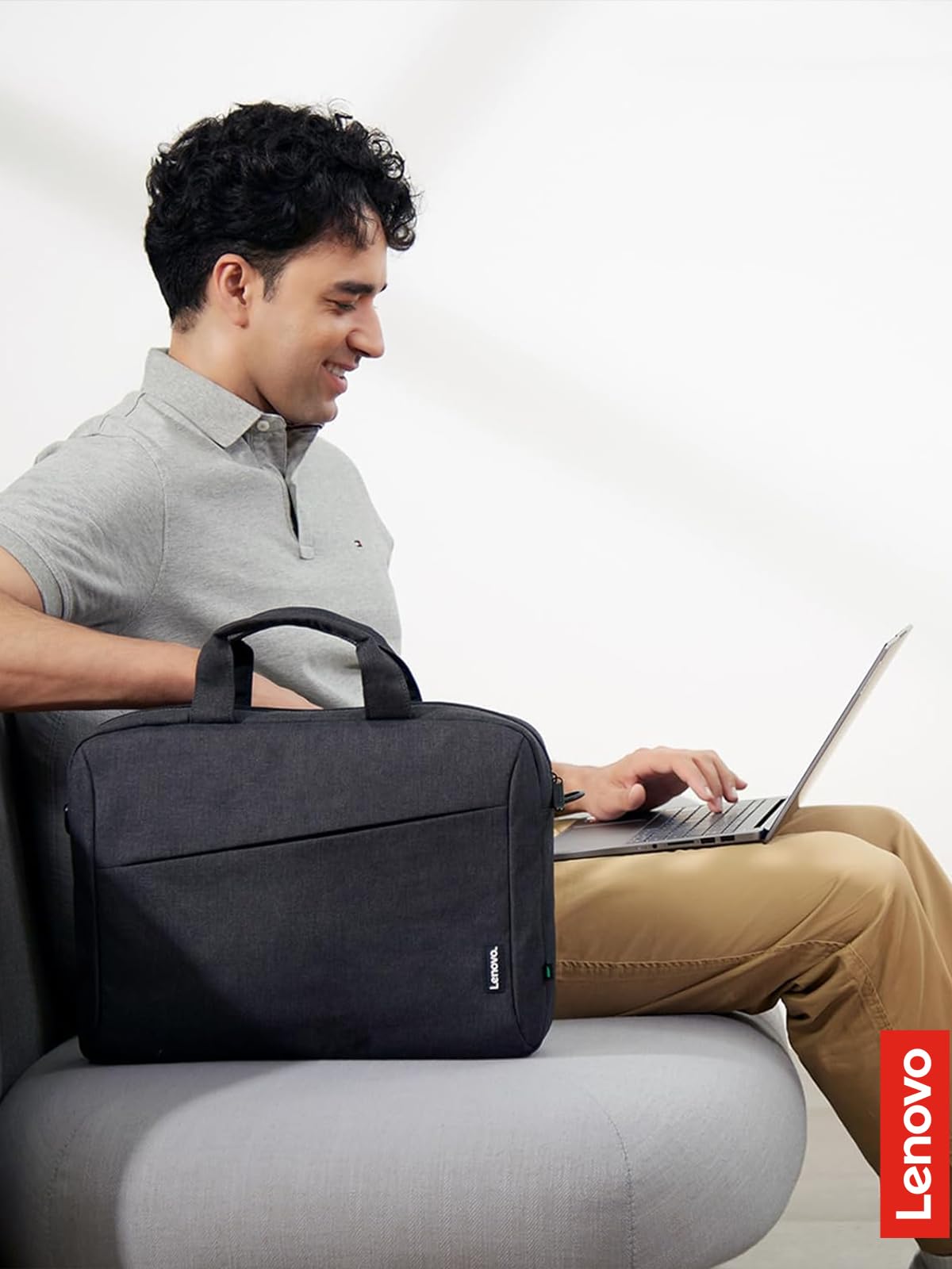 lenovo-t210-toploader-tui-de-transport-pour-ordinateur-portable-15-6-tissu-hydro image 2