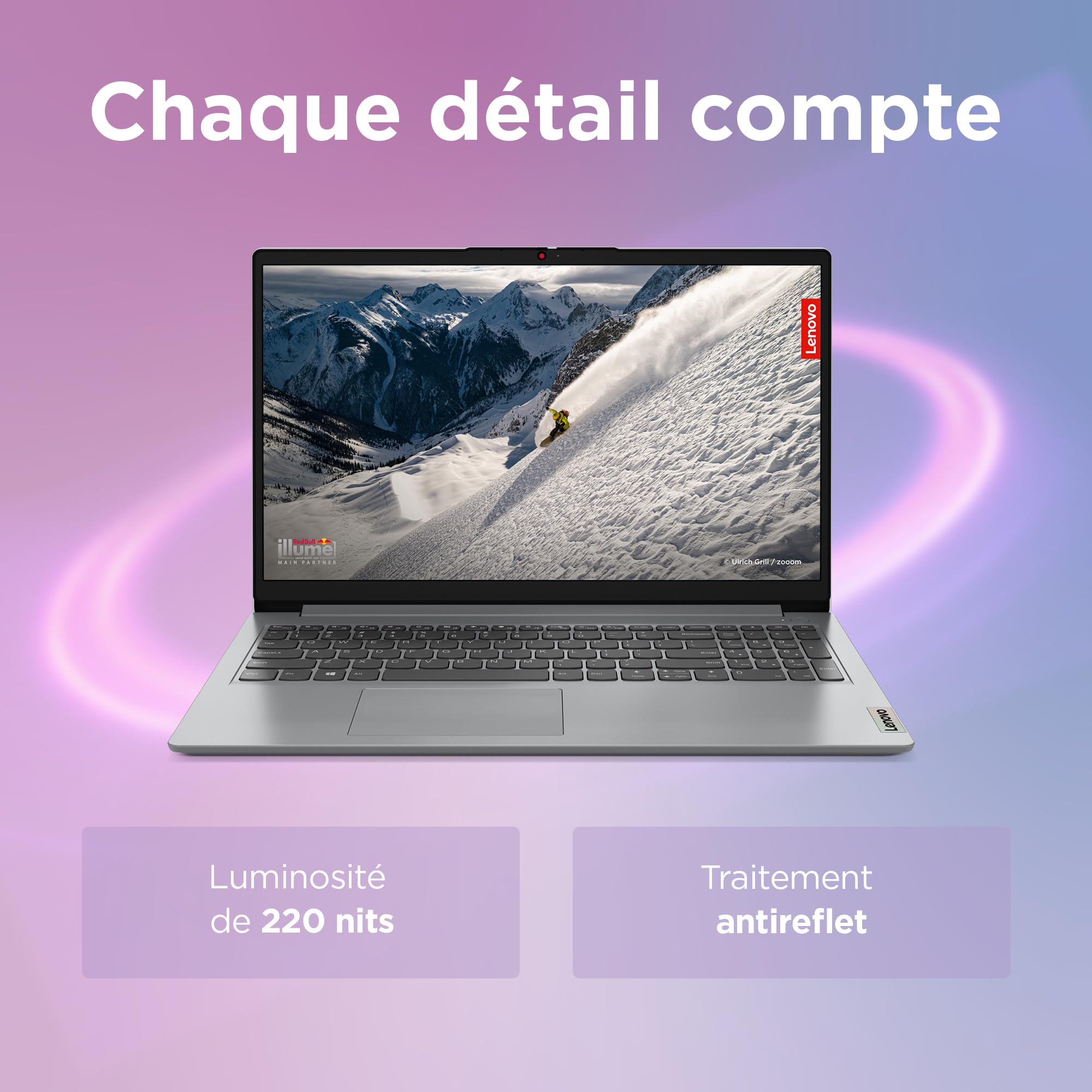 lenovo-ideapad-1-15amn7-ordinateur-portable-15-6-fhd-amd-ryzen-5-7520u-16-go-ram image 2
