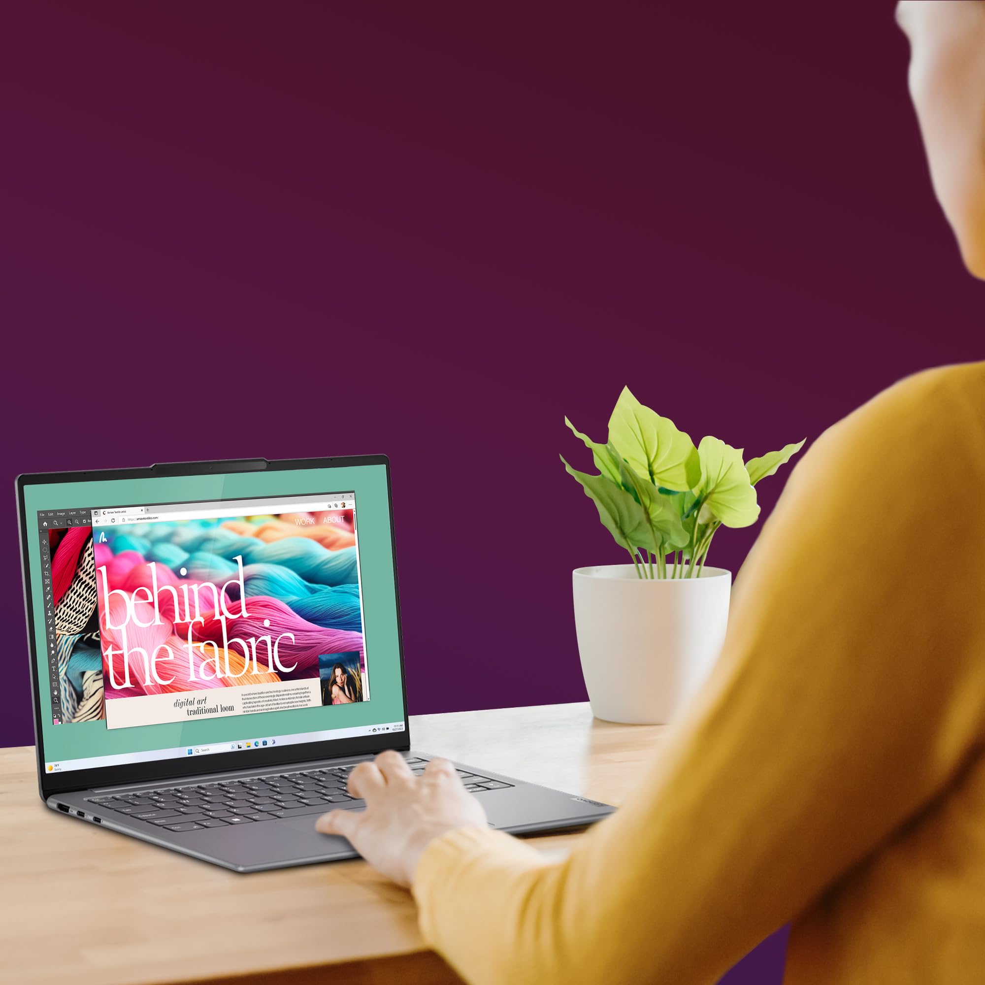 lenovo-yoga-slim-7-14imh9-pc-portable-ultraportable-14-oled-intel-core-ultra-7-1 image 6