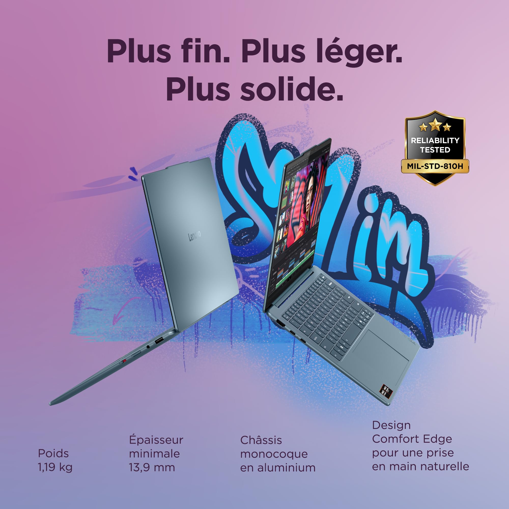 lenovo-yoga-slim-7-14akp10-copilot-ordinateur-portable-14-oled-wuxga-amd-ryzen-a-2 image 6