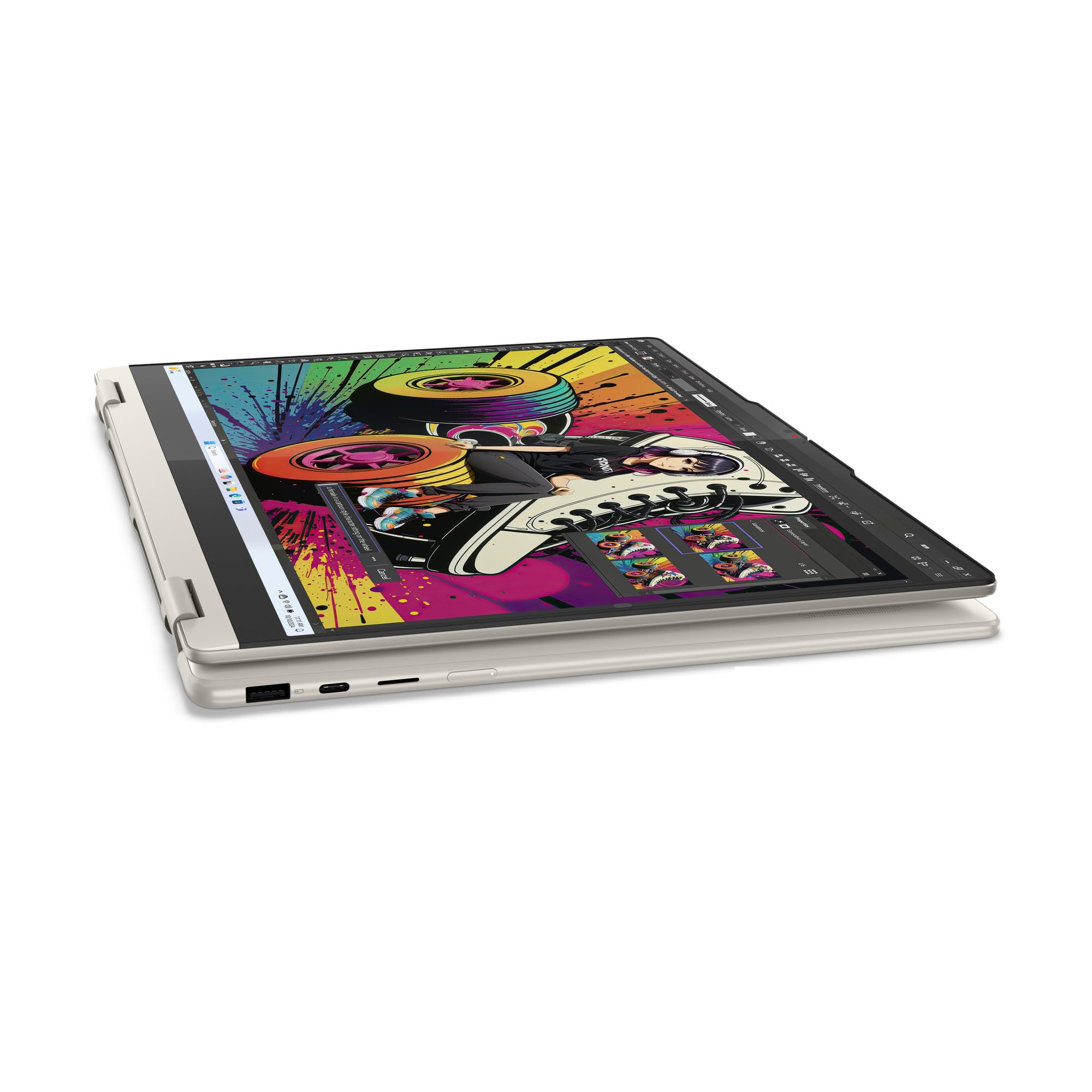 lenovo-yoga-7-2-en-1-16akp10-ordinateur-portable-copilot-16-2-8k-oled-120-hz-tac image 5