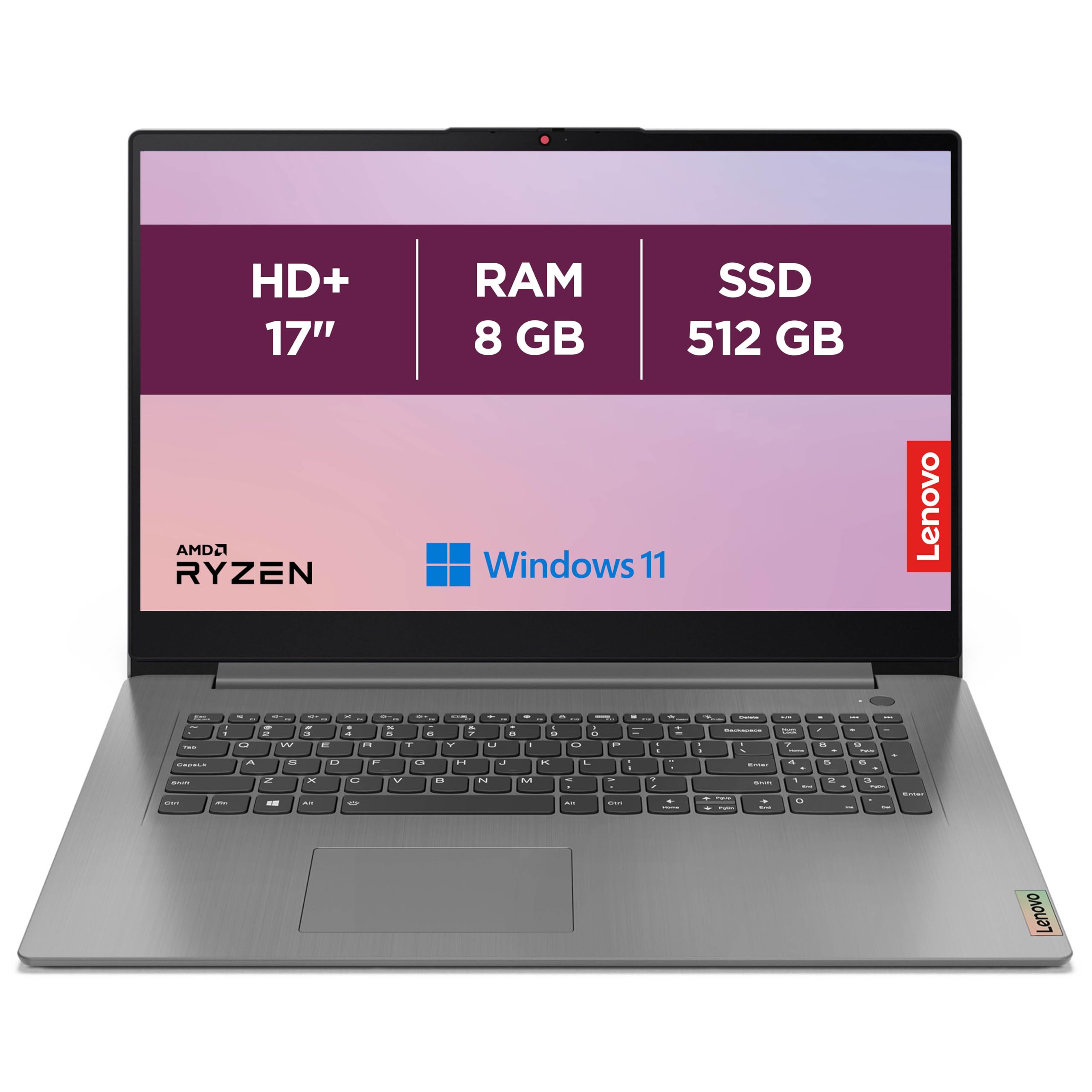 lenovo-ideapad-3-17alc6-ordinateur-portable-17-3-hd-avec-amd-ryzen-5-5500u-8-go- image 1