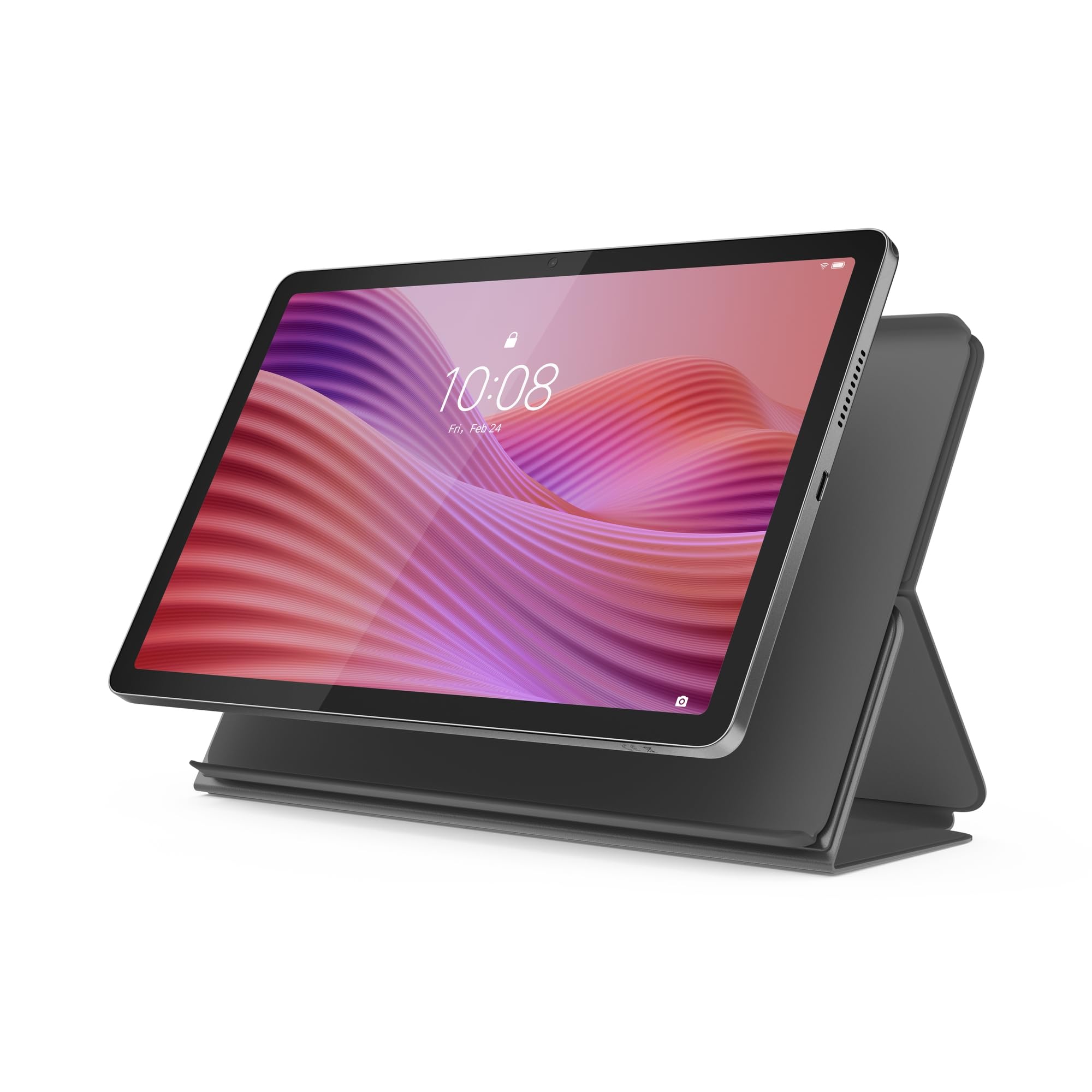 lenovo-tui-folio-gris-pour-lenovo-tab-protection-tablette-avec-mode-support image 2