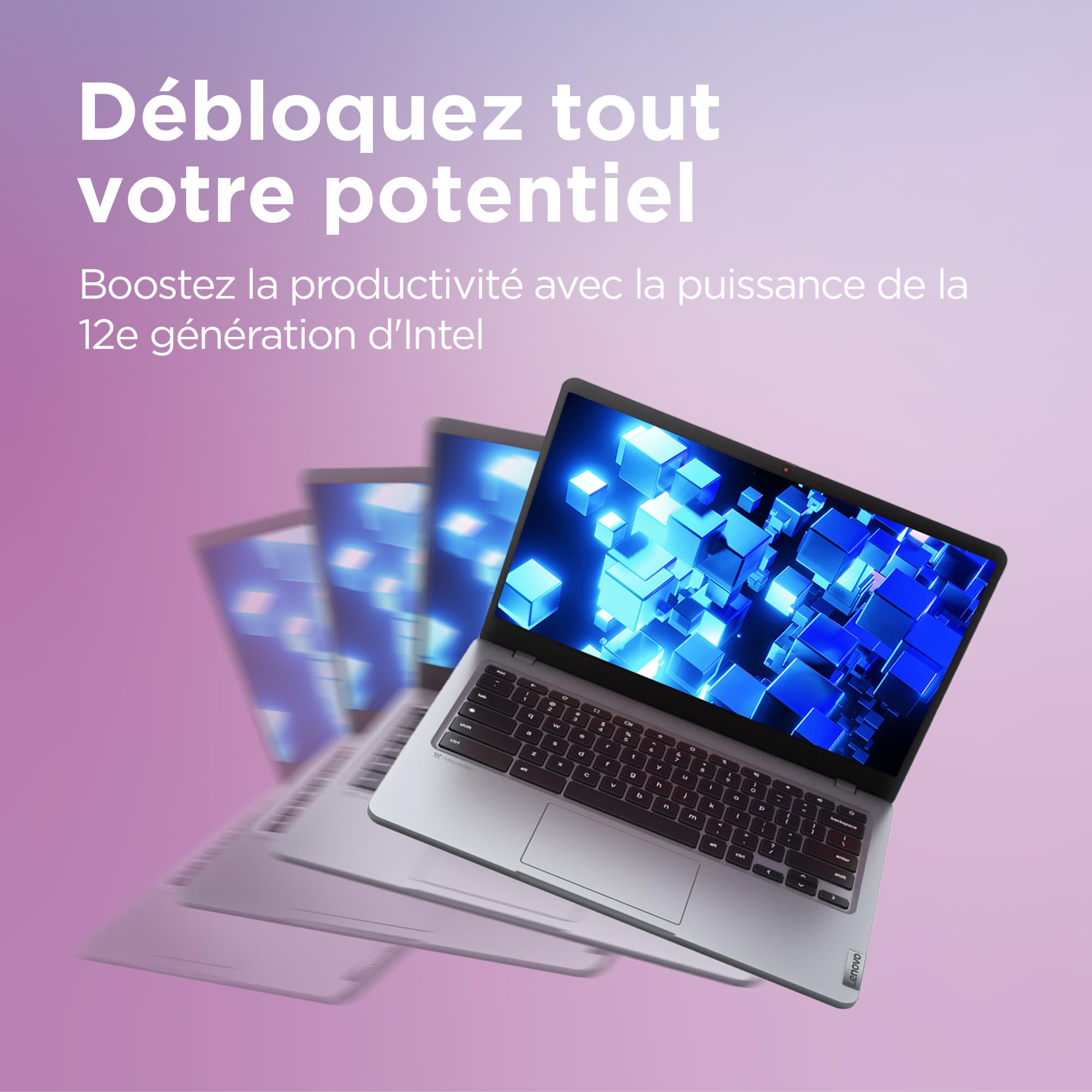 lenovo-chromebook-plus-ideapad-slim-3-14ian8-avec-google-ai-ordinateur-portable- image 3