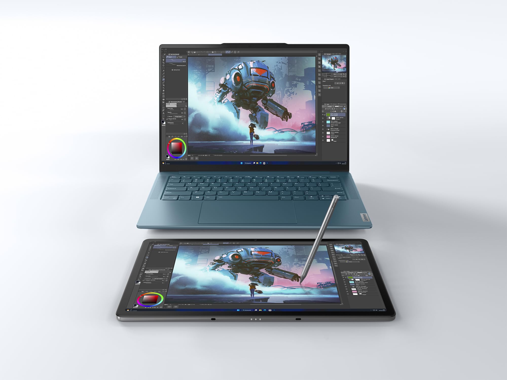 lenovo-tab-p12-12-7-3k-avec-tab-pen-plus-tablette-mediatek-dimensity-7050-8-go-r image 5
