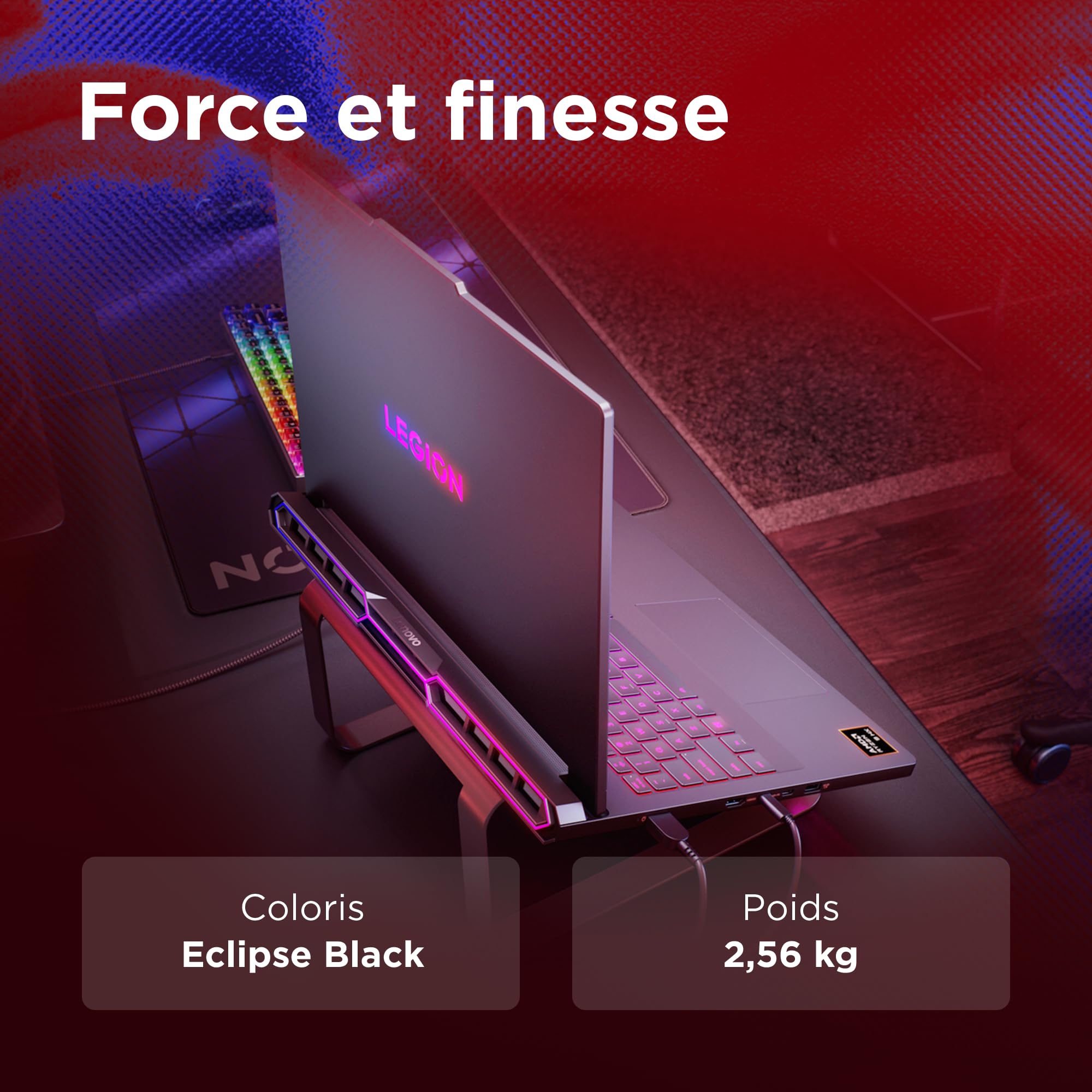 lenovo-legion-pro-7-16afr10h-pc-portable-gaming-16-oled-240-hz-amd-ryzen-9-9955h image 4