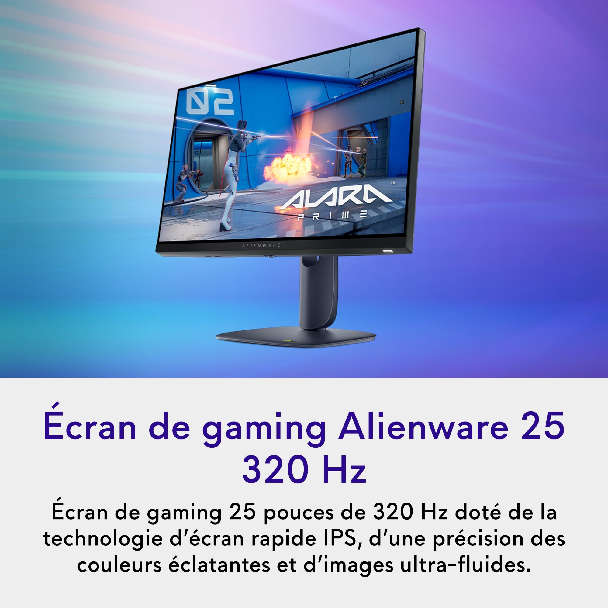 dell-alienware-aw2525hm-24-5-fhd-1920x1080-moniteur-gaming-320hz-0-5ms-fast-ips- image 2