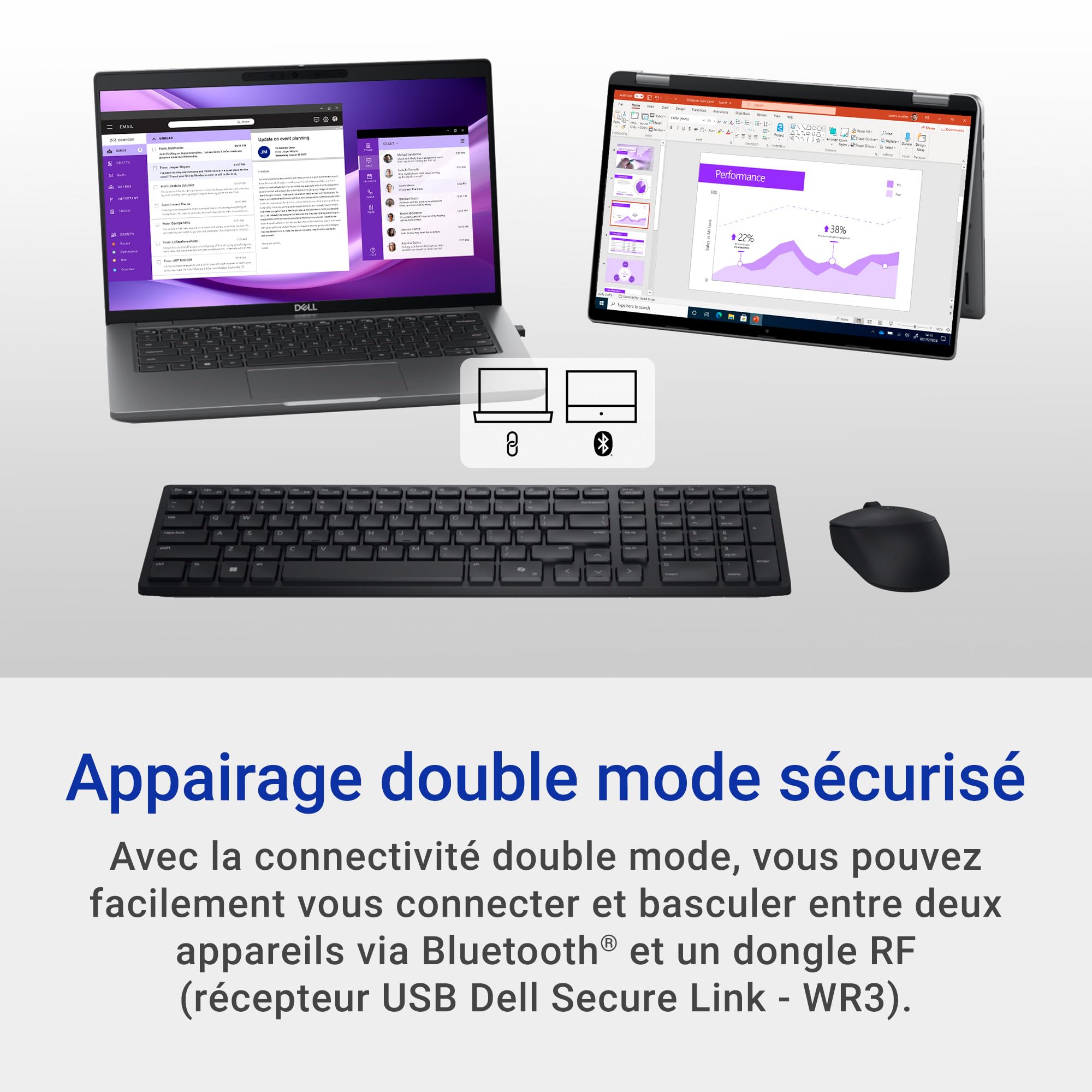 dell-1760-km555-ensemble-clavier-et-souris-sans-fil-azerty-silencieux-2-4-ghz-et image 8