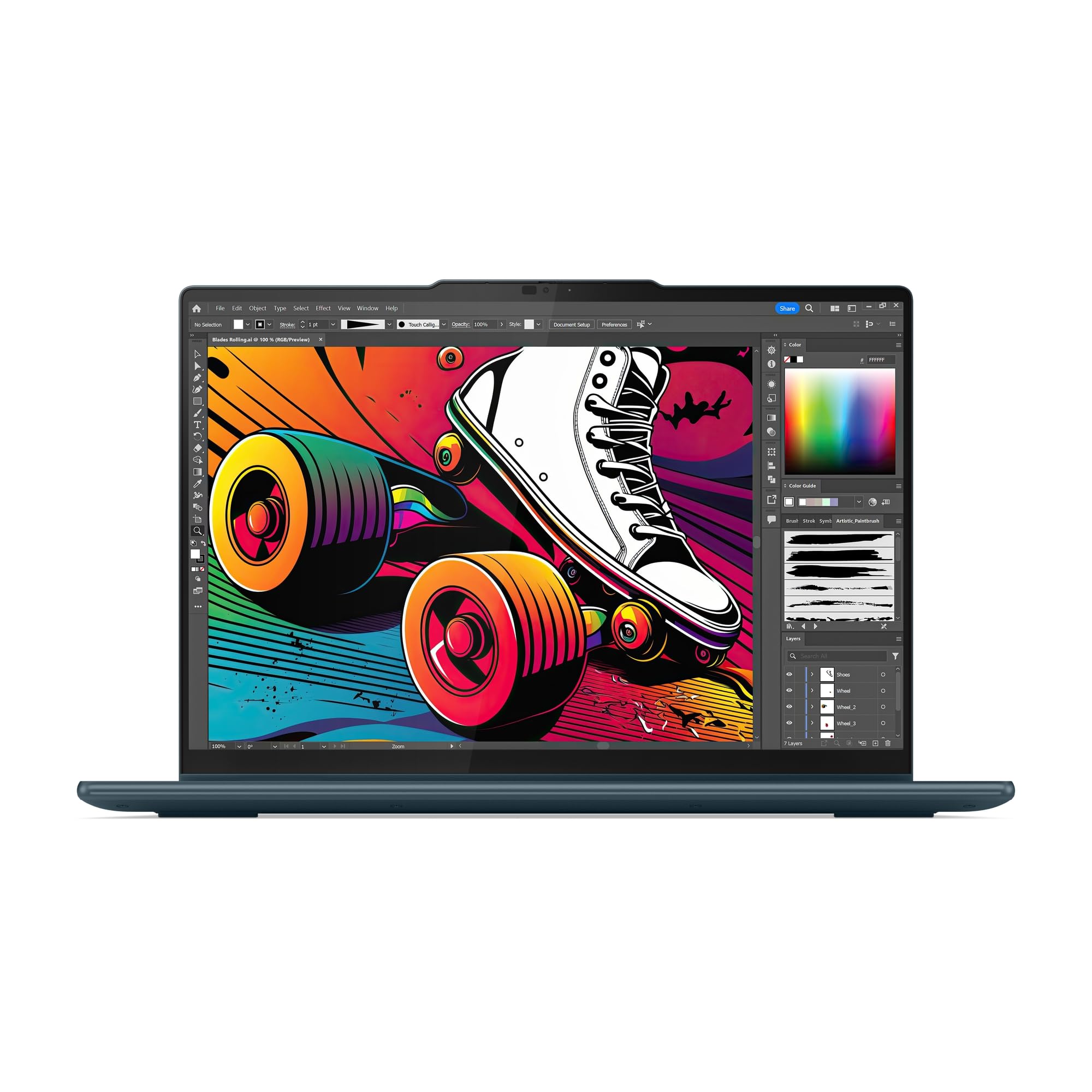 lenovo-yoga-7-2-en-1-14iml9-pc-portable-convertible-14-wuxga-tactile-intel-ultra image 4