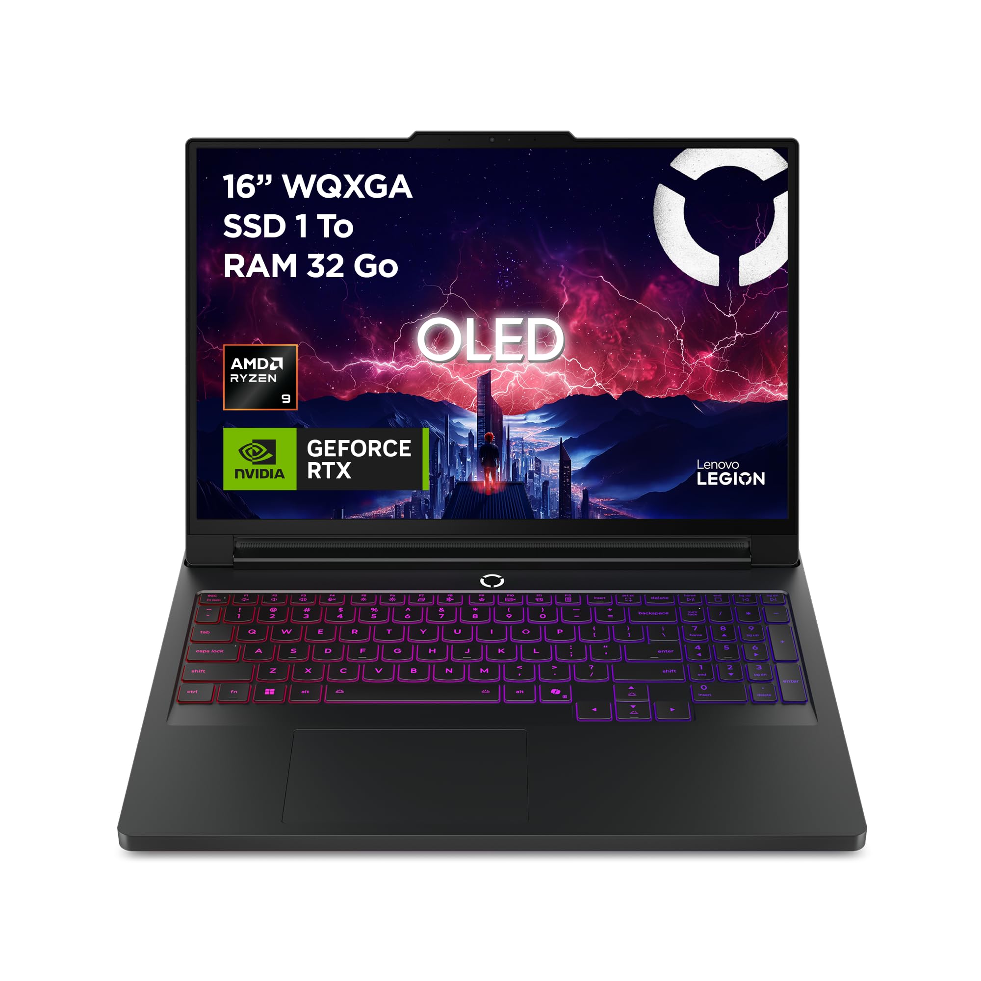 lenovo-legion-pro-7-16afr10h-pc-portable-gaming-16-oled-240-hz-amd-ryzen-9-9955h image 1