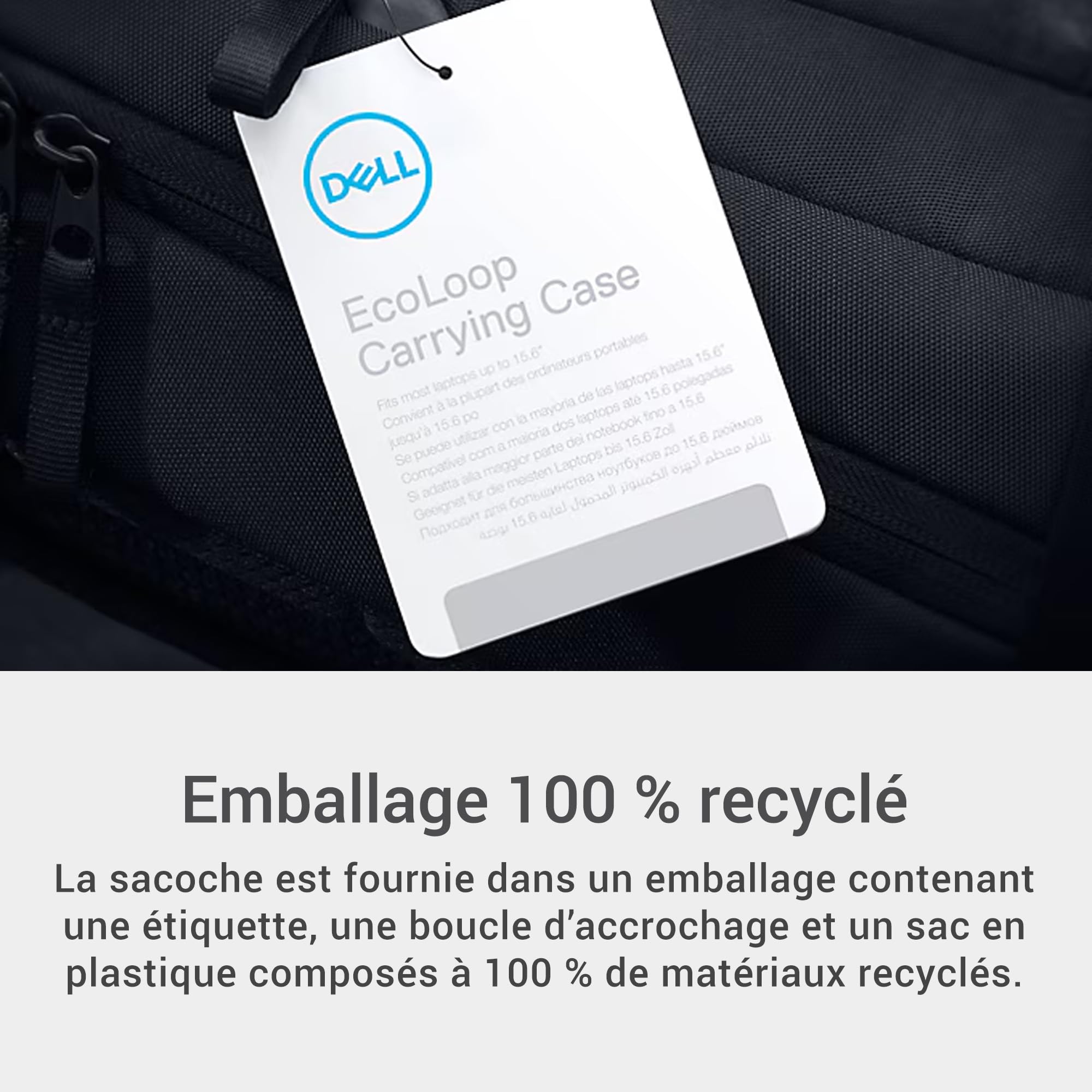 dell-ecoloop-pro-slim-sacoche-slim-pour-pc-portable-15-6-pouces-protection-mouss image 5