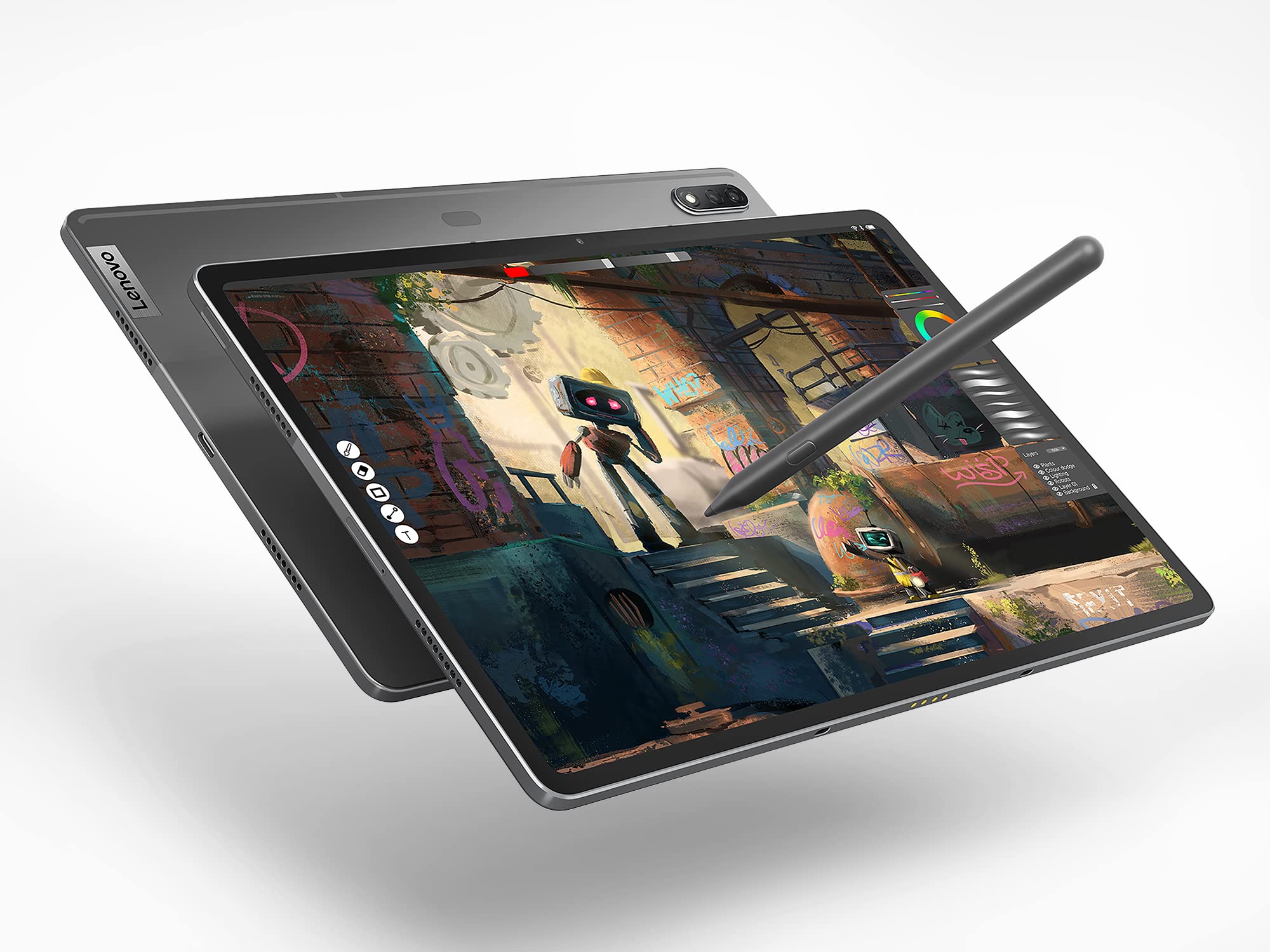 lenovo-tab-p12-pro-tablette-tactile-12-6-wqxga-amoled-120-hz-snapdragon-870-6-go image 2