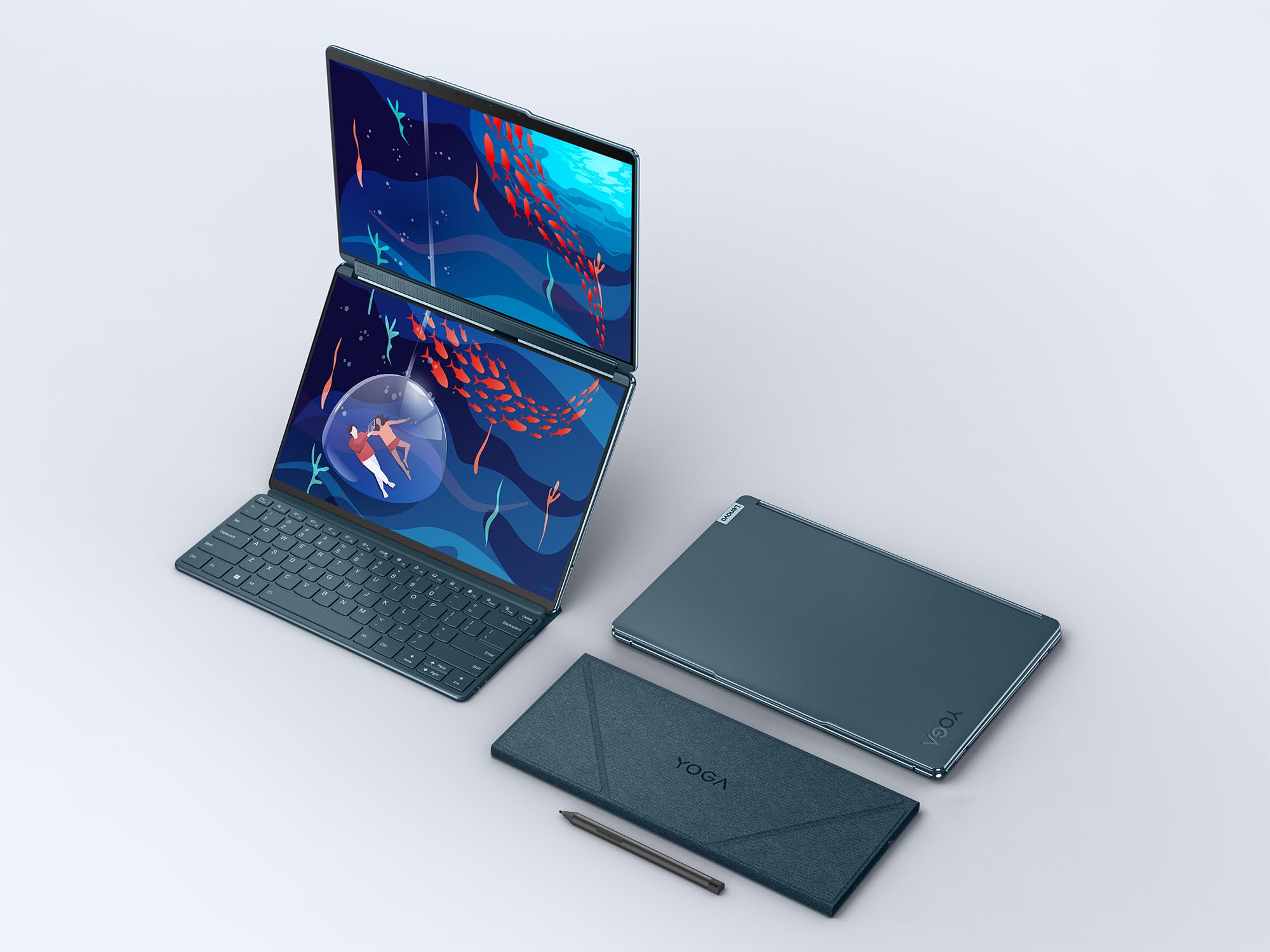 lenovo-yoga-book-9-13iru8-portable-double-cran-2x13-3-2-8k-tactile-i7-1355u-16-g image 4