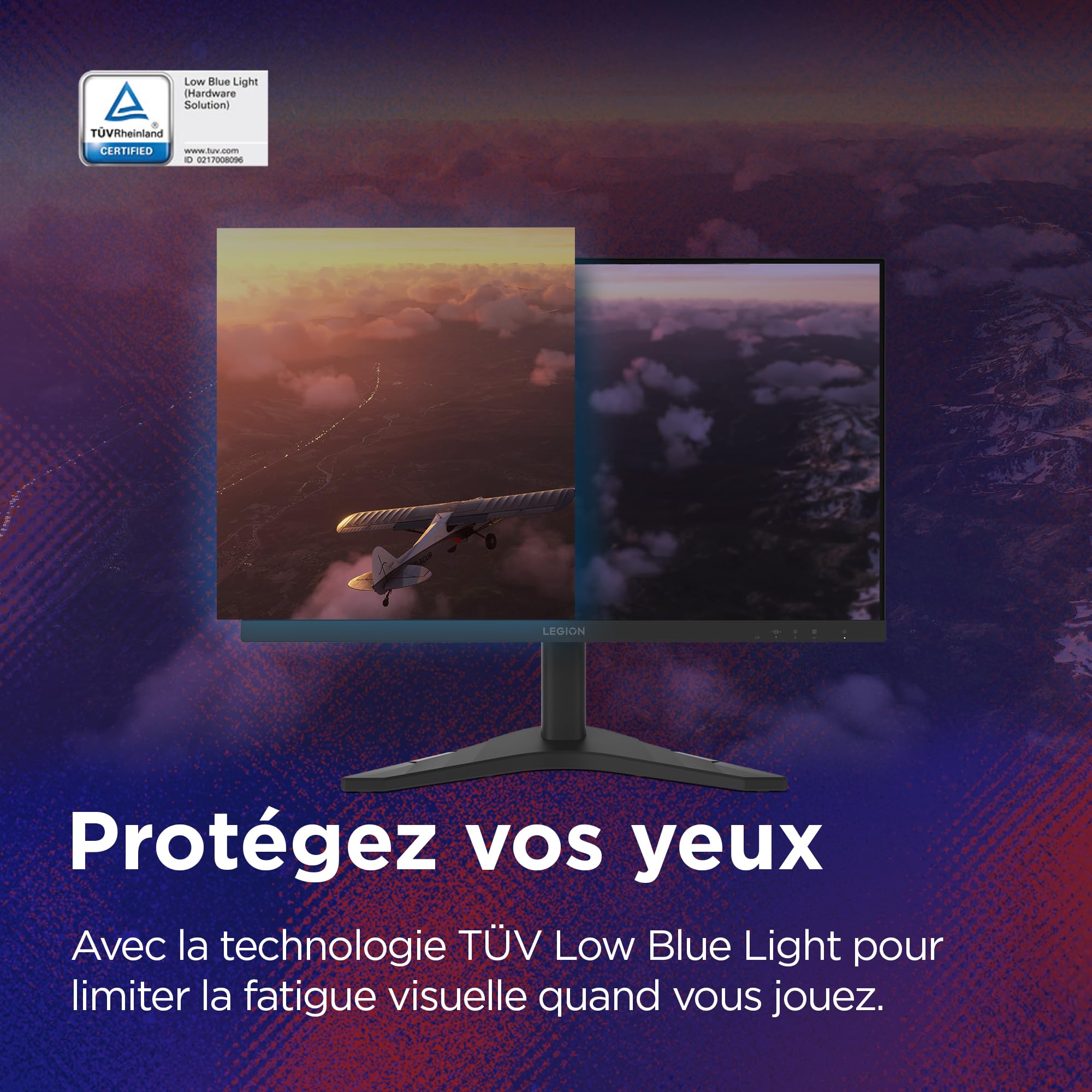 lenovo-legion-r24s-cran-gaming-23-8-fhd-ips-144-hz-1-ms-avec-hdmi-dp-et-c-ble-dp image 4