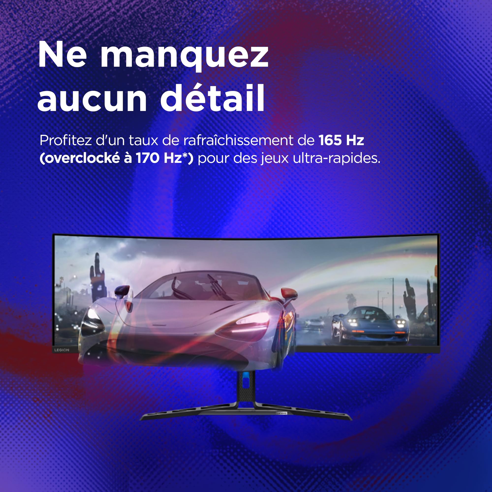 lenovo-legion-r45w-30-cran-gaming-incurv-44-5-dqhd-va-165hz-170hz-oc-1ms-mprt-fr image 3