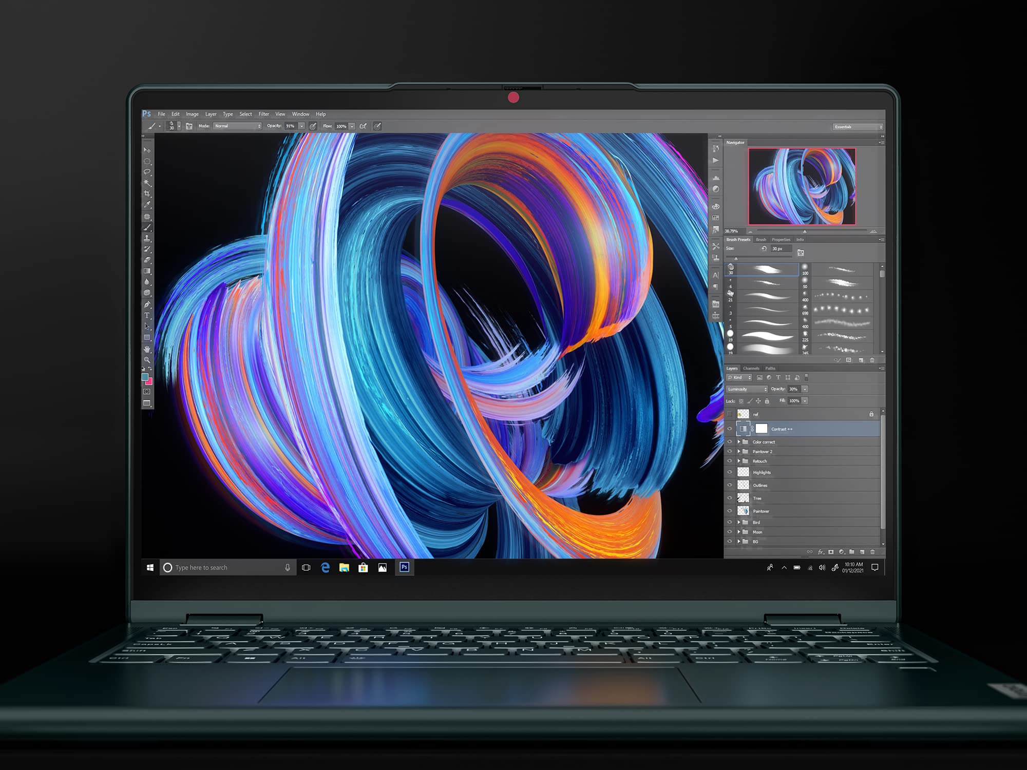 lenovo-yoga-6-13abr8-pc-portable-2-en-1-convertible-13-3-wuxga-tactile-amd-ryzen image 5