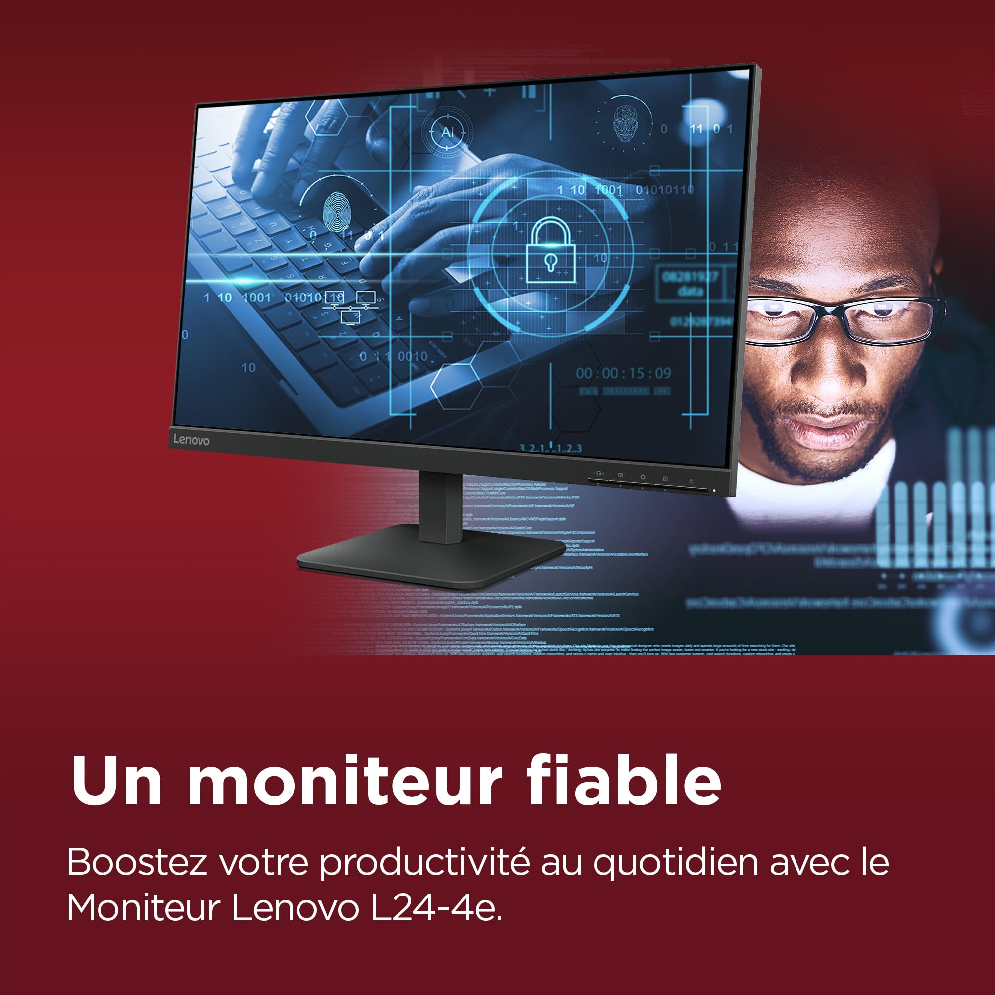 lenovo-l24-4e-cran-pc-23-8-full-hd-ips-100hz-4ms-hdmi-vga-nearedgeless-c-ble-hdm image 4