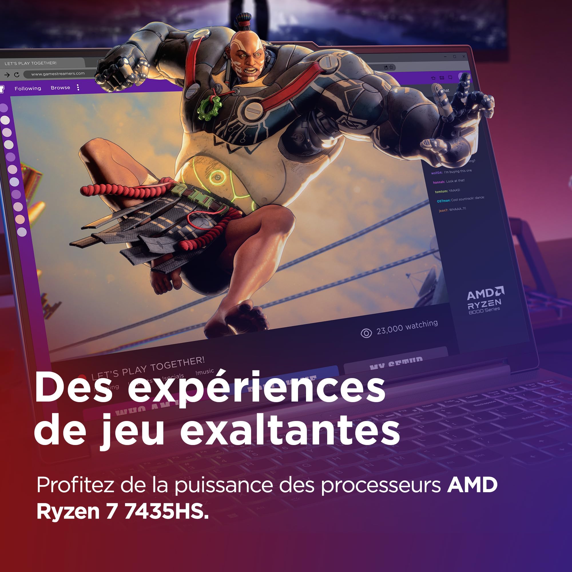 lenovo-legion-slim-5-16arp9-pc-portable-gaming-16-wqxga-165hz-ryzen-7-7435hs-16- image 4