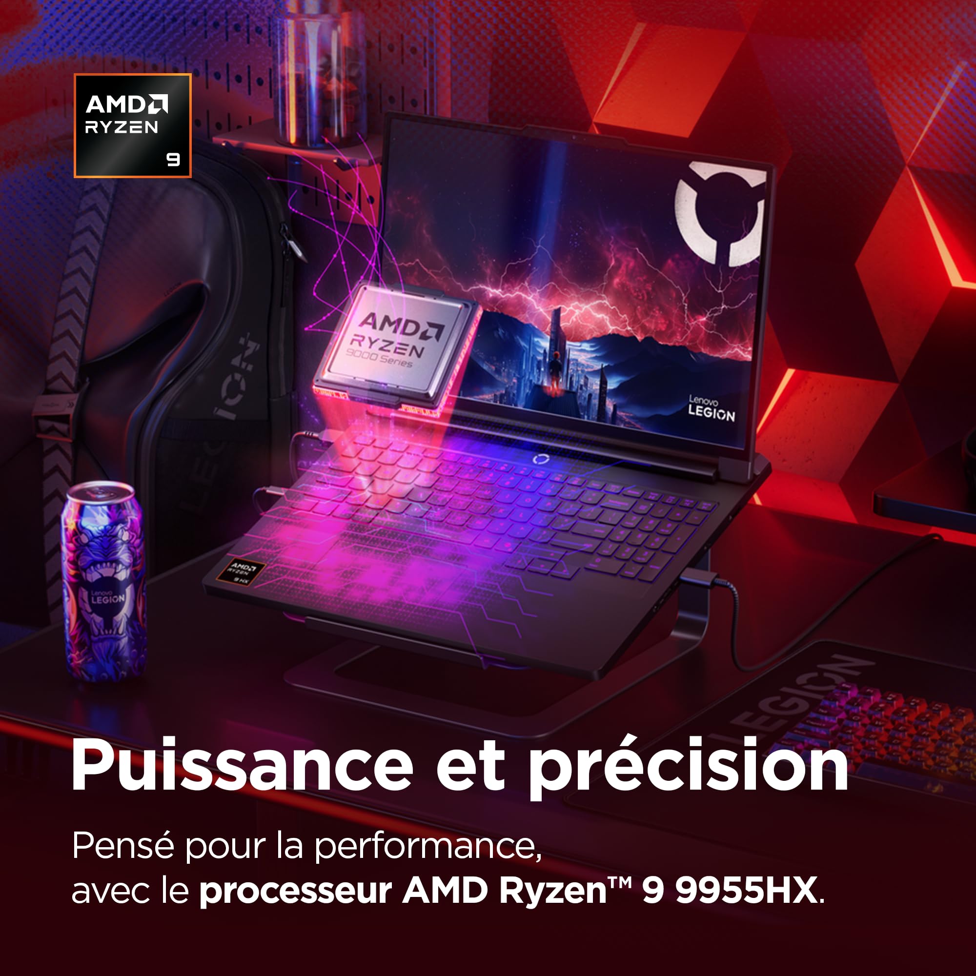 lenovo-legion-pro-7-16afr10h-pc-portable-gaming-16-oled-wqxga-240-hz-amd-ryzen-9 image 5