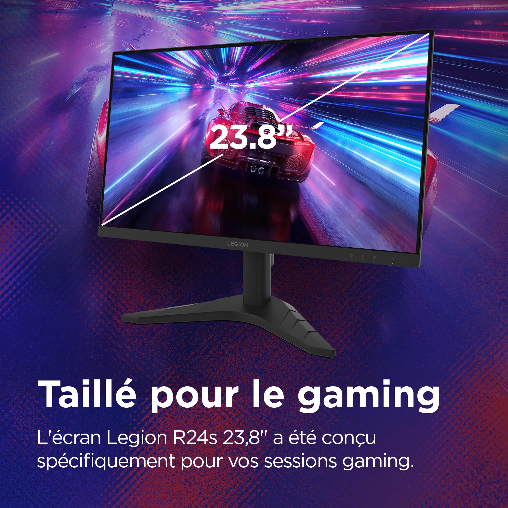 lenovo-legion-r24s-cran-gaming-23-8-fhd-ips-144-hz-1-ms-avec-hdmi-dp-et-c-ble-dp image 3