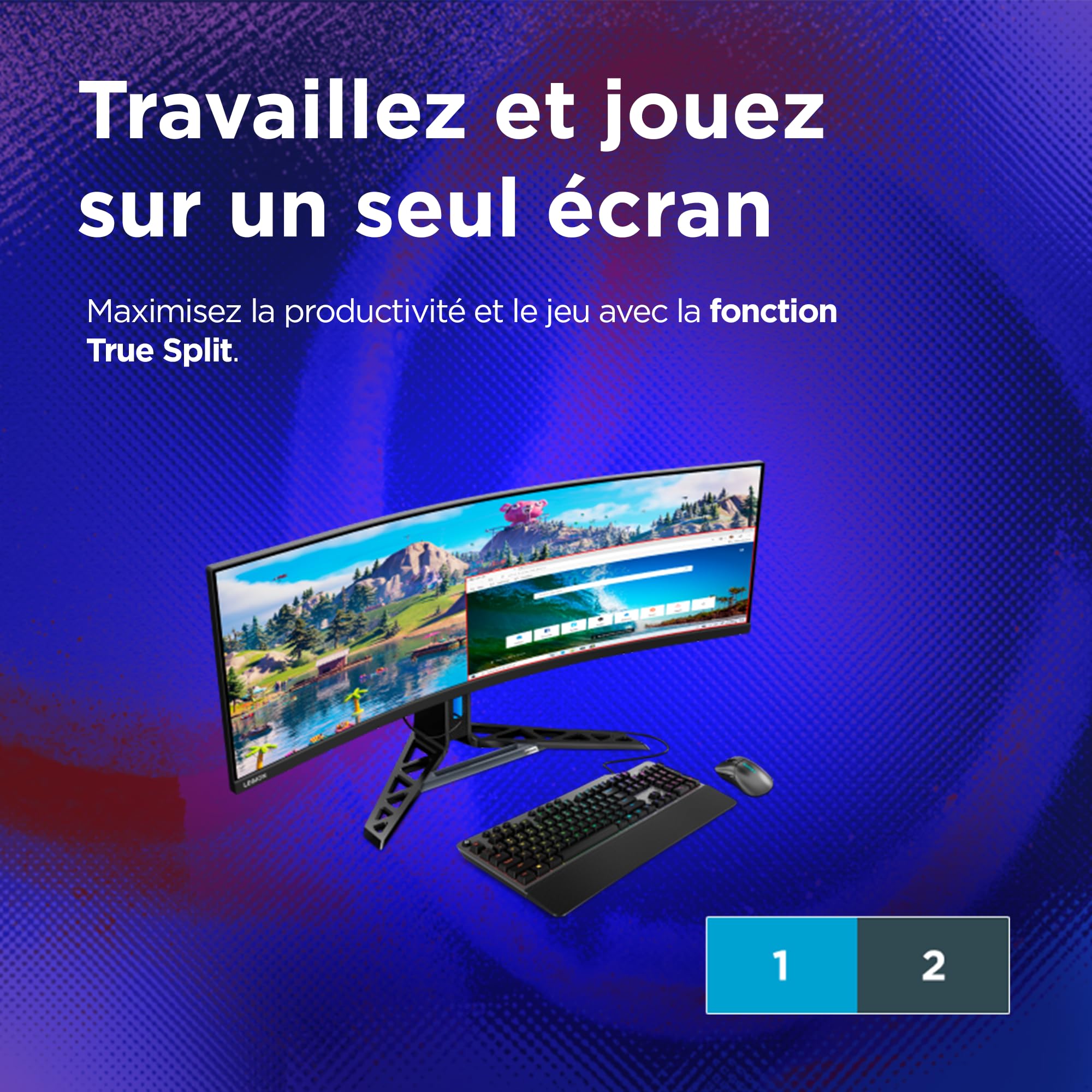 lenovo-legion-r45w-30-cran-gaming-incurv-44-5-dqhd-va-165hz-170hz-oc-1ms-mprt-fr image 8