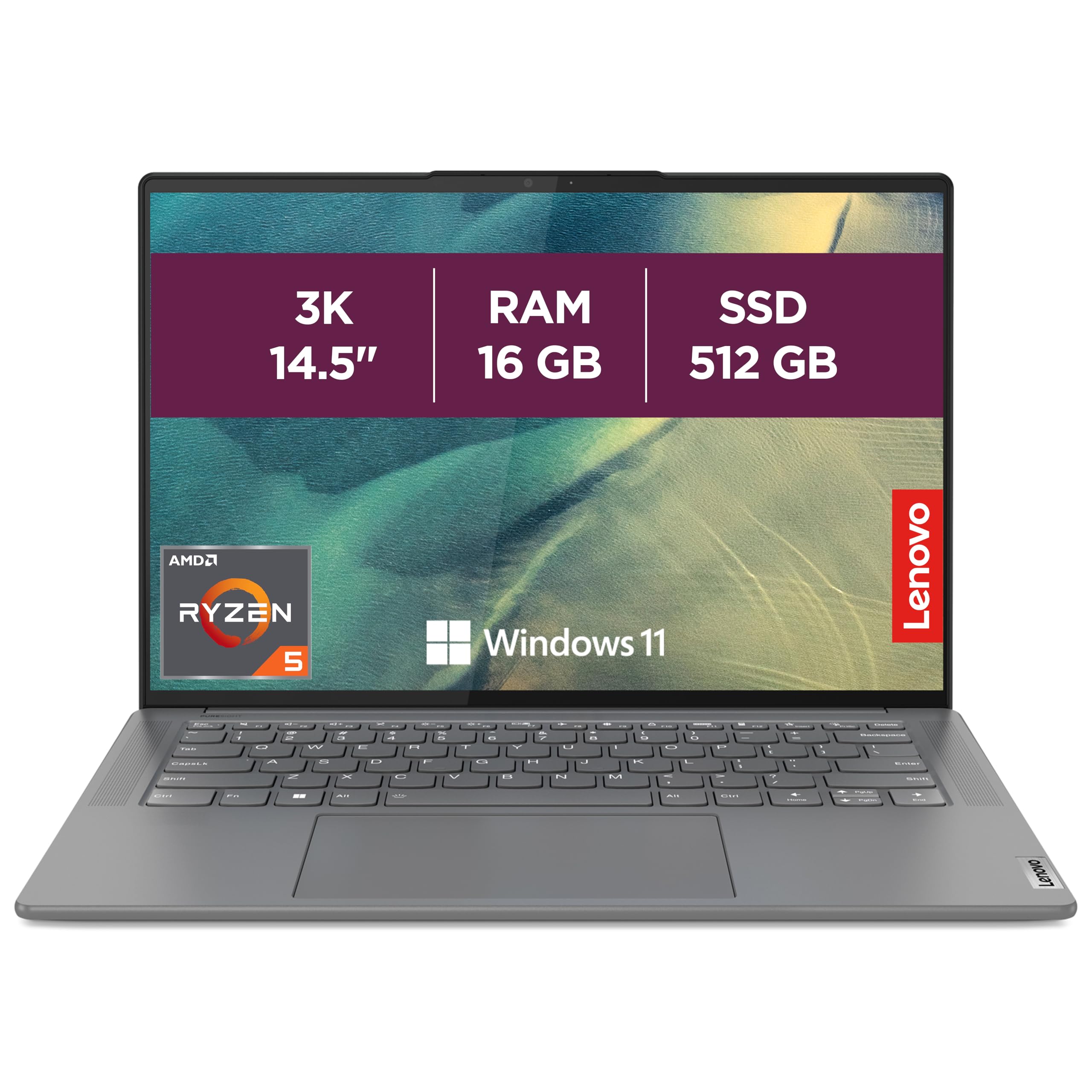 lenovo-yoga-slim-7-prox-14arh7-ordinateur-portable-14-5-3k-120-hz-amd-ryzen-7-68 image 1